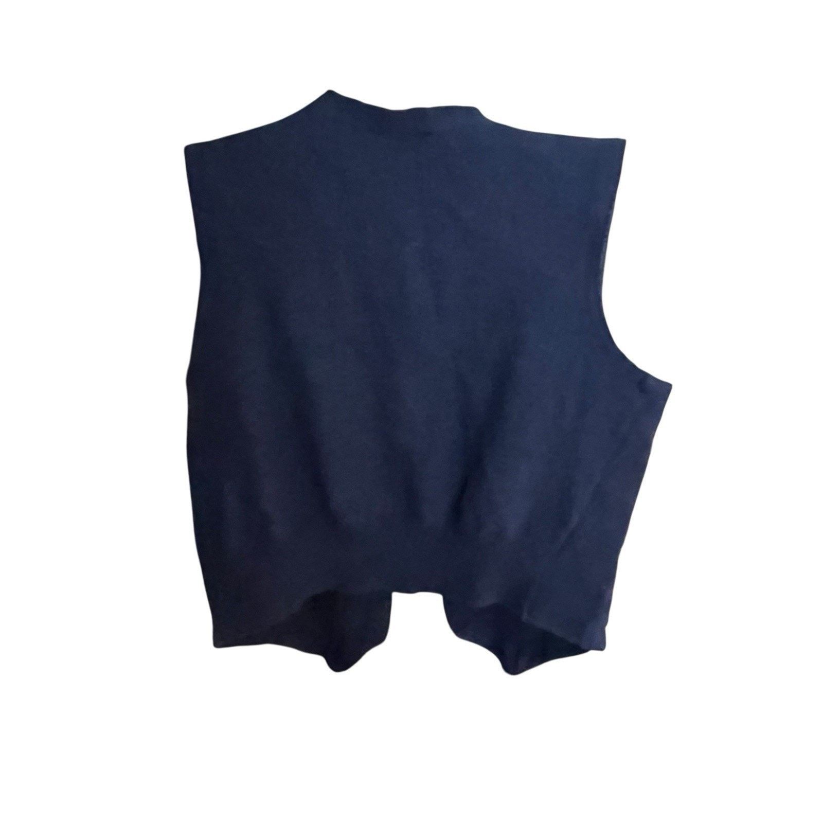 Gran Sasso Gran Sasso women's XL 52 virgin wool sweater vest Size XL / US 12-14 / IT 48-50 - 2 Thumbnail