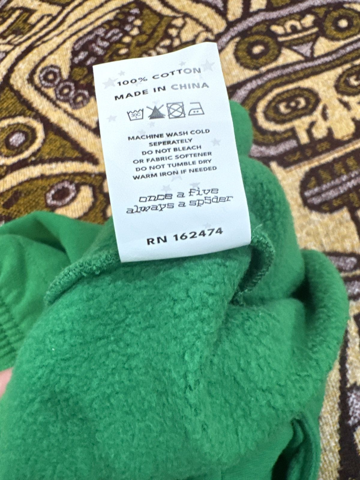 Sp5der SP5DER Spider WorldWide Sweats Size US 38 / EU 54 - 6 Thumbnail