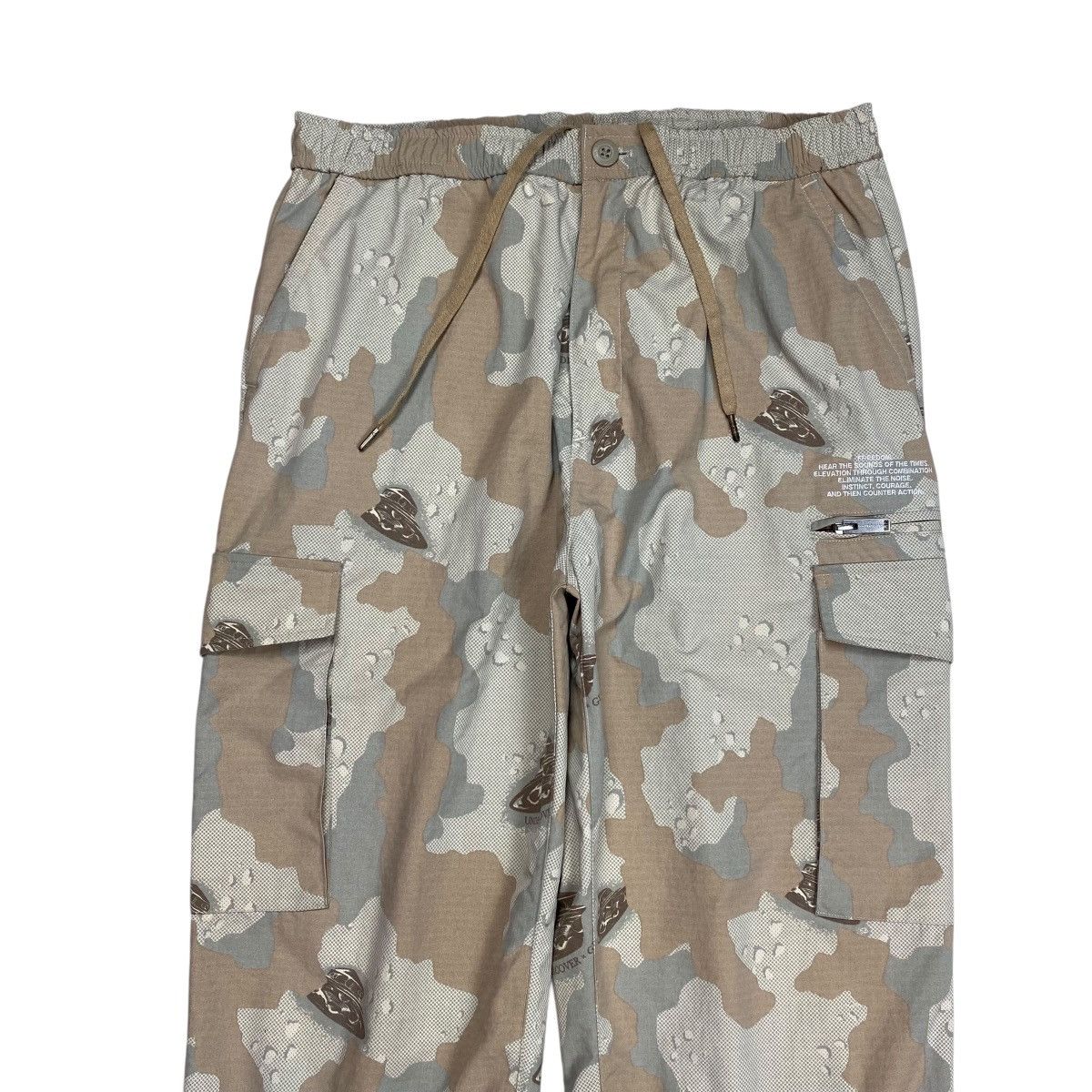 GU × Undercover GUxUndercover Camouflage Nylon Baggy Cargo Pants Size US 32 / EU 48 - 7 Thumbnail