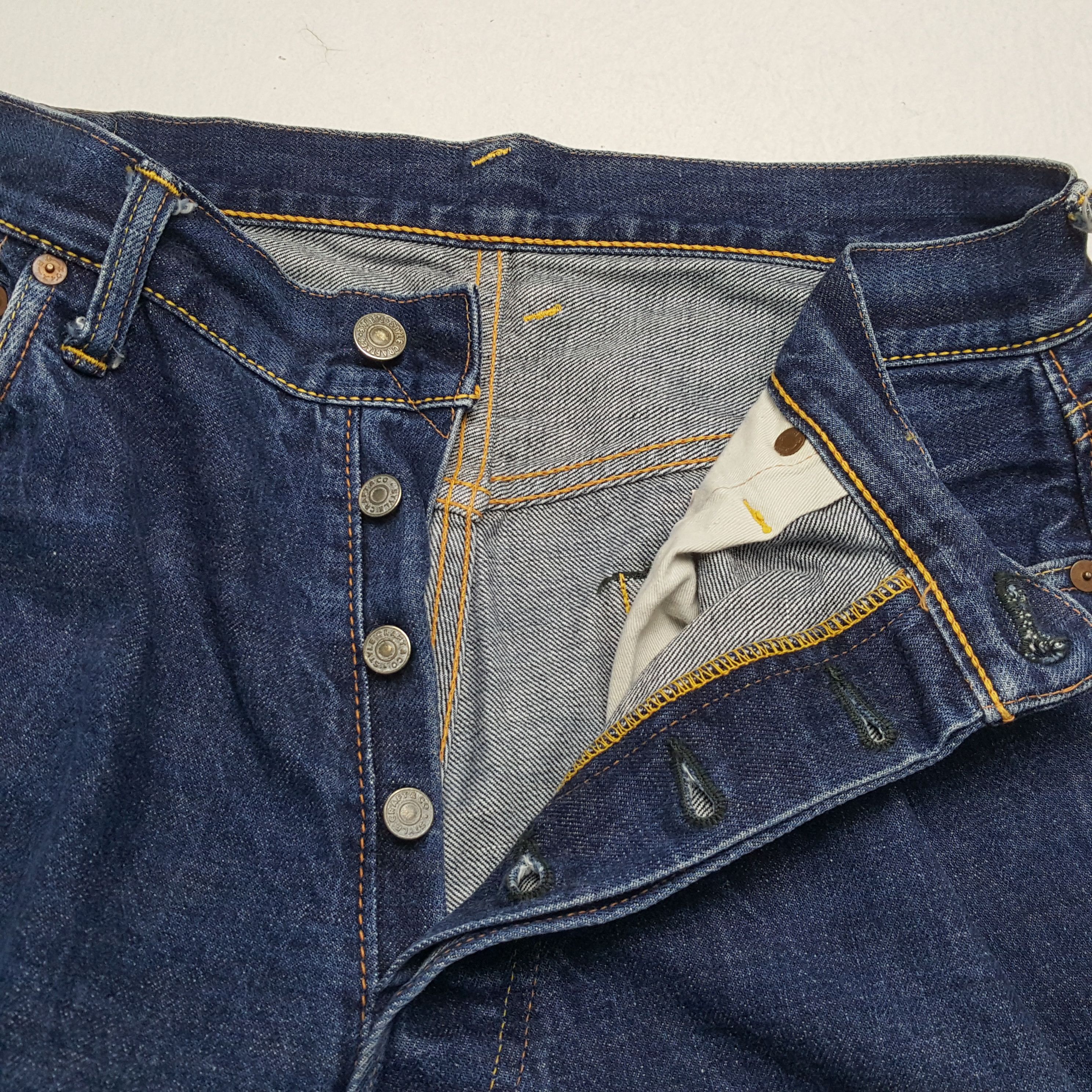 Evisu × Japanese Brand × Vintage Vintage EVISU Japanese Brand Daicock Custom Style Jeans Size US 34 / EU 50 - 12 Thumbnail