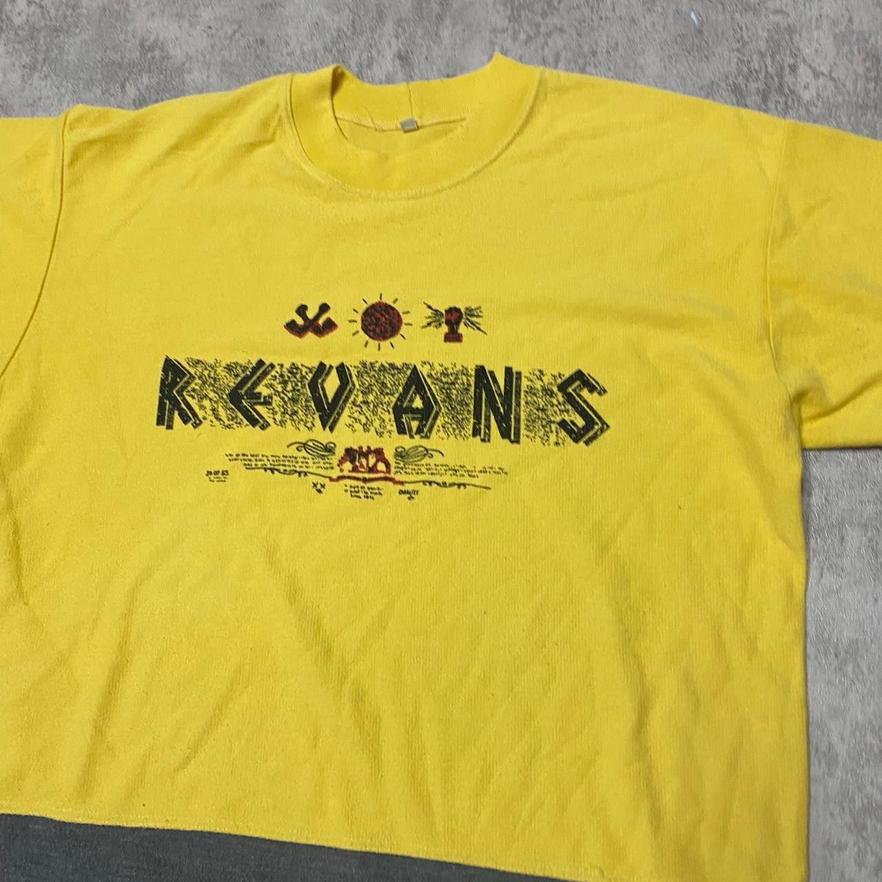 Other 1990s yellow and black Revans Active Live T-Shirt Size US XL / EU 56 / 4 - 2 Thumbnail
