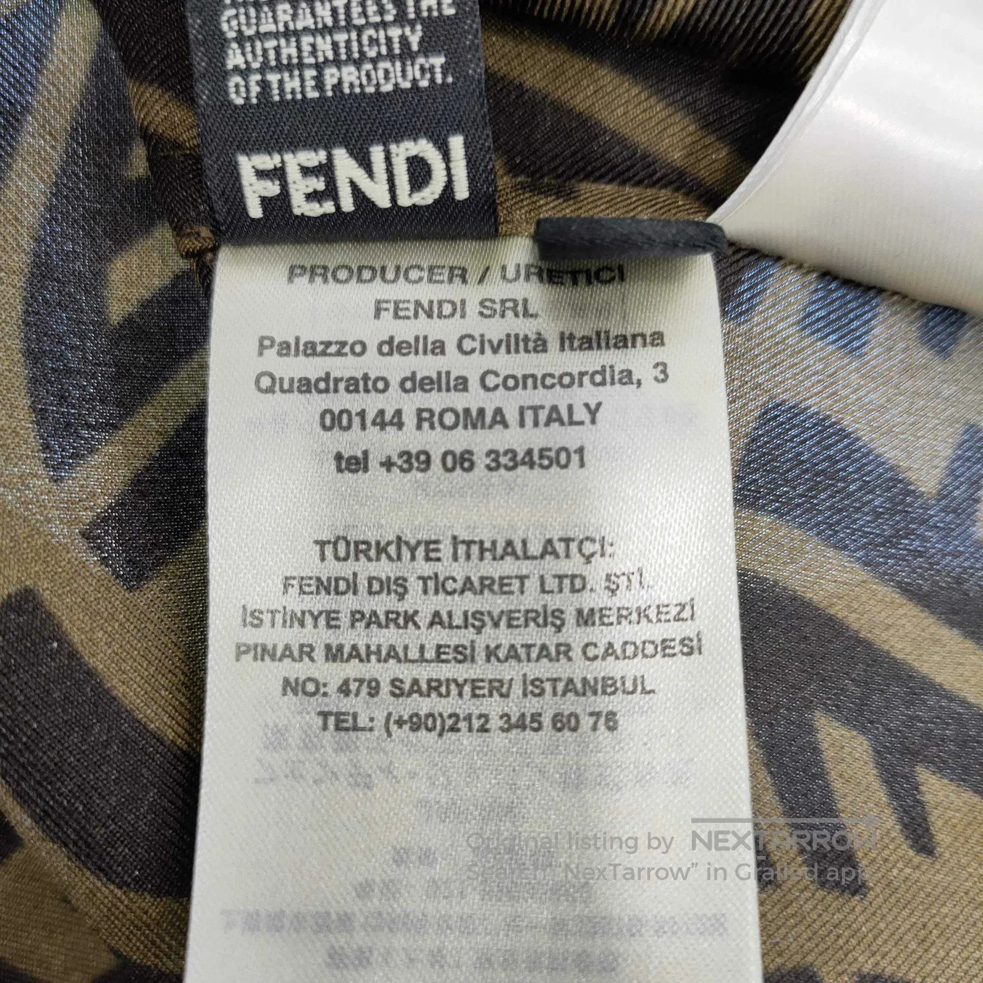 Fendi FENDI Double F Print Short Sleeve Shirt. Size US L / EU 52-54 / 3 - 5 Thumbnail