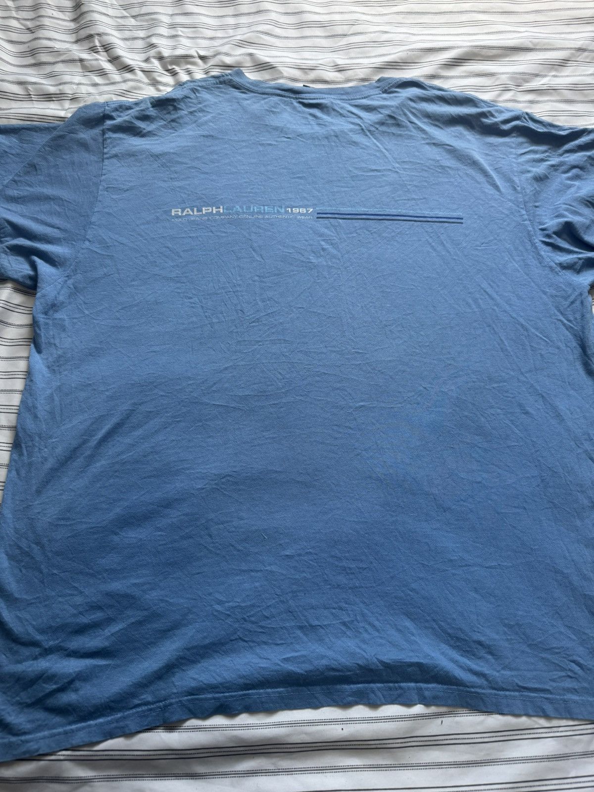 Polo Ralph Lauren Polo Jeans Co. Ralph Lauren Blue Graphic Tee Men’s XXL Size US XXL / EU 58 / 5 - 5 Thumbnail