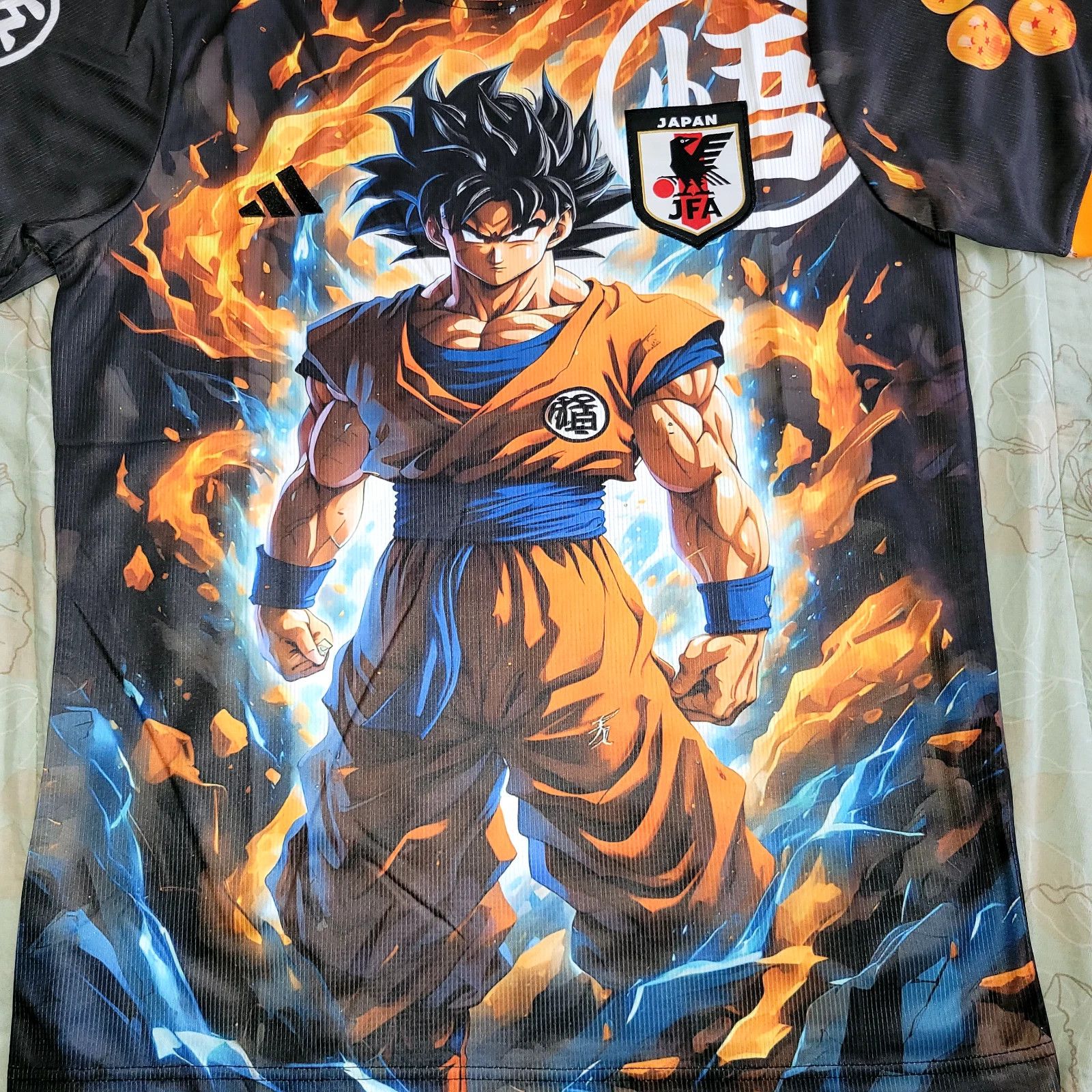 Other Japan Soccer Jersey Dragon Ball Gogeta Edition Size US L / EU 52-54 / 3 - 2 Thumbnail