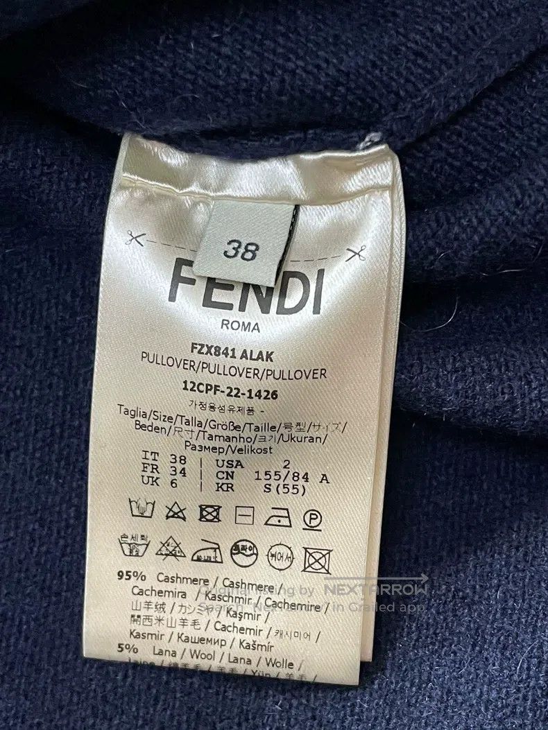 Fendi Women's Hooded Sweatshirt Made of Premium Cashmere