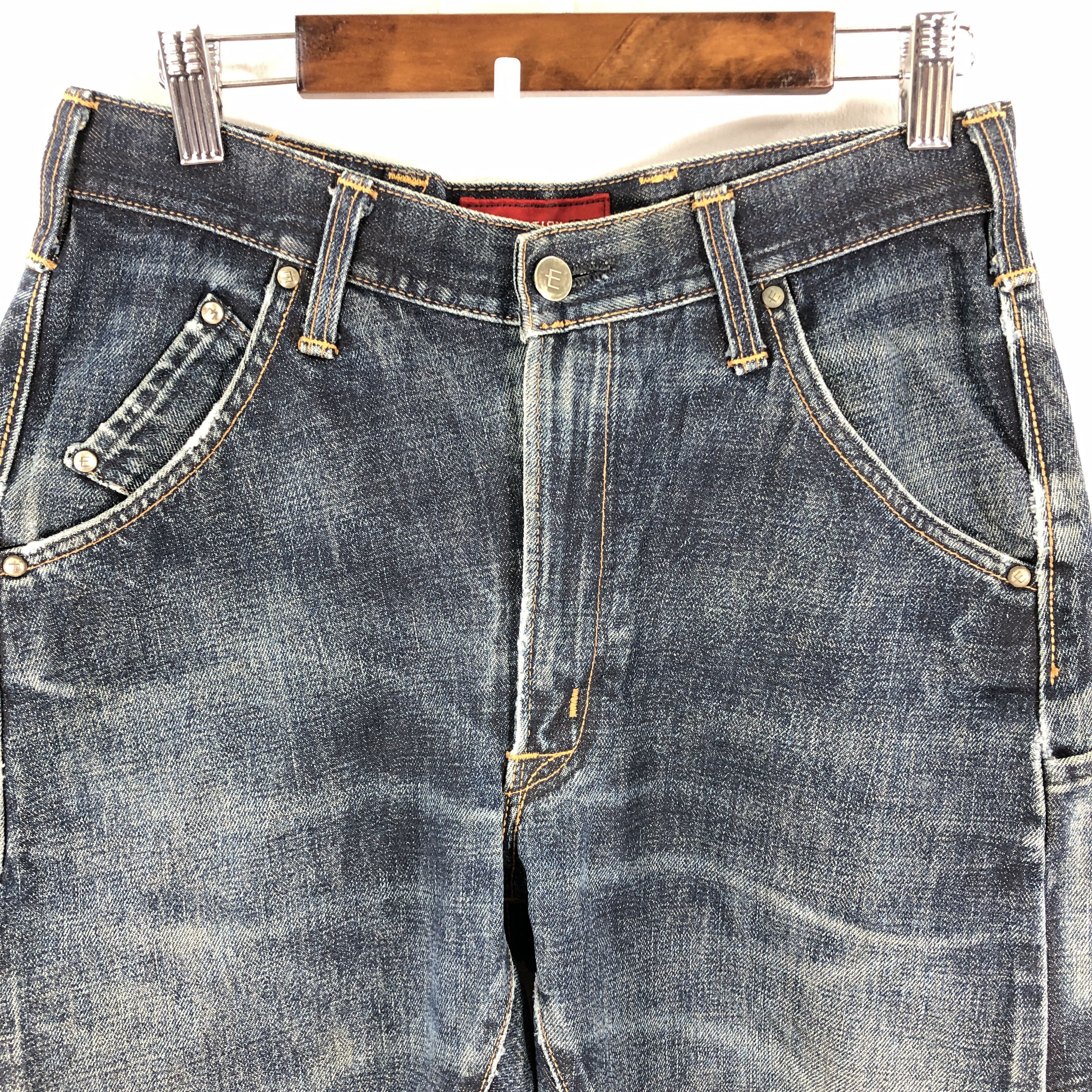 Edwin × Vintage 30 x 26.5 Vintage Edwin Jeans L1460 Size US 30 / EU 46 - 2 Thumbnail