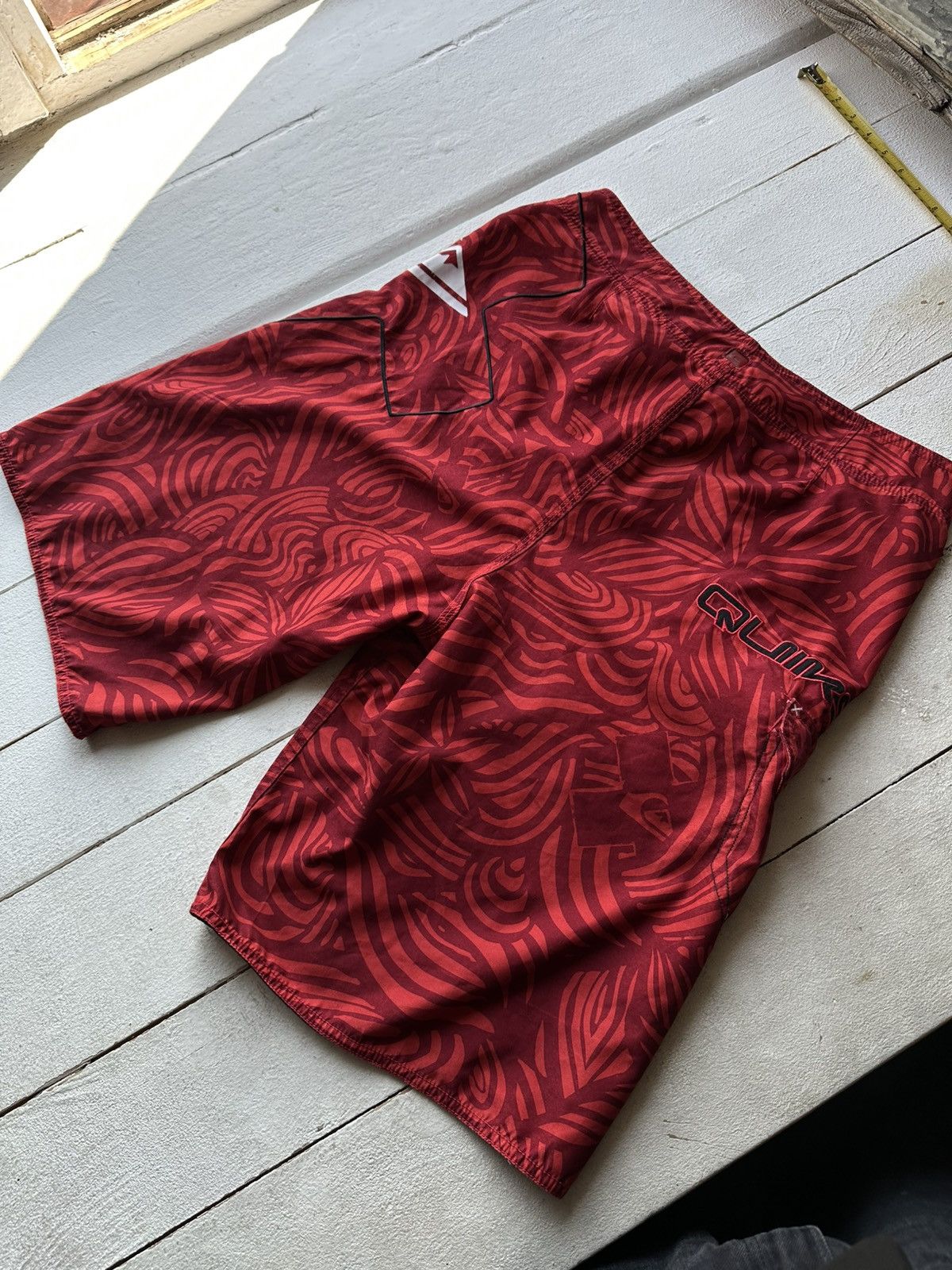 Quiksilver 🚨Vintage Quiksilver Shorts Big Logo Y2K Style 90s Surfing Size US 32 / EU 48 - 11 Thumbnail