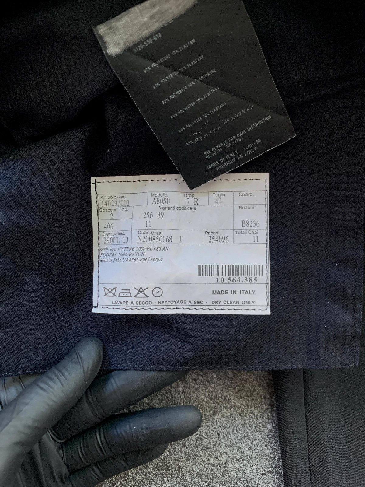 Prada FREE TAX! Polyester Blend Straight Trousers Size US 30 / EU 46 - 10 Thumbnail
