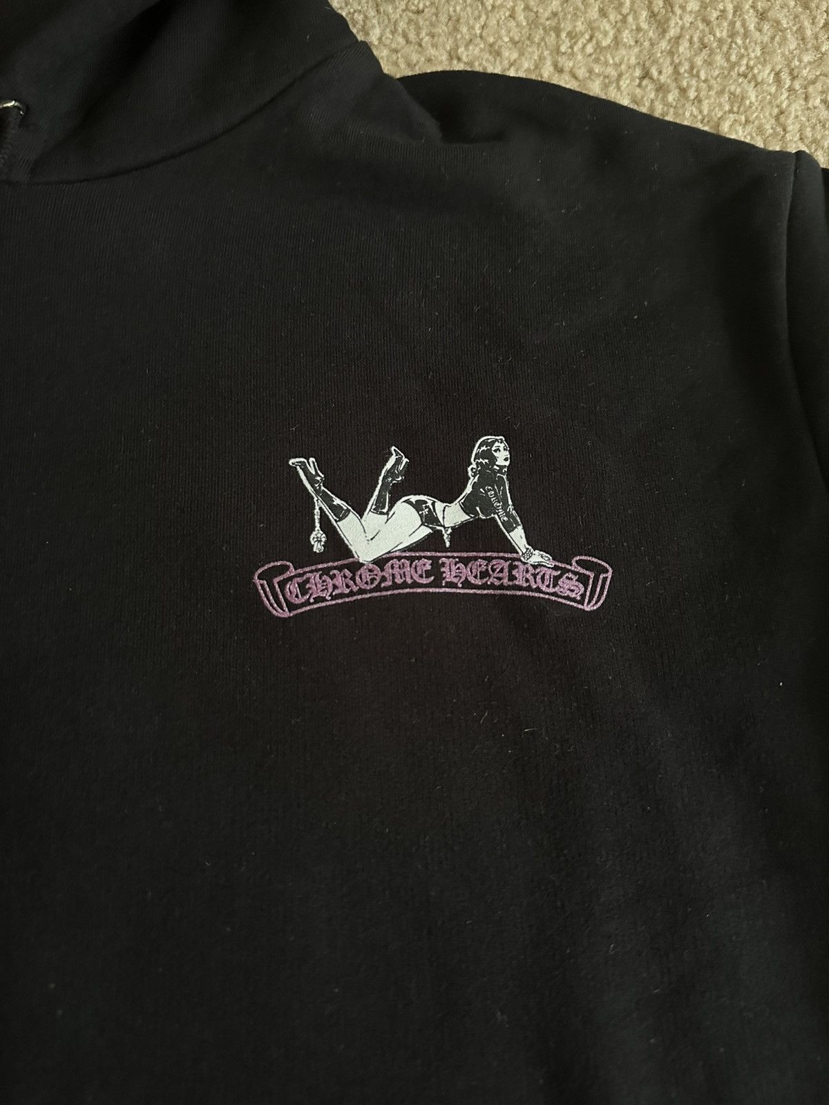 Chrome Hearts × Deadly Doll Chrome Hearts Deadly Doll Pullover Hoodie 2026 Size XL Size US XL / EU 56 / 4 - 3 Thumbnail