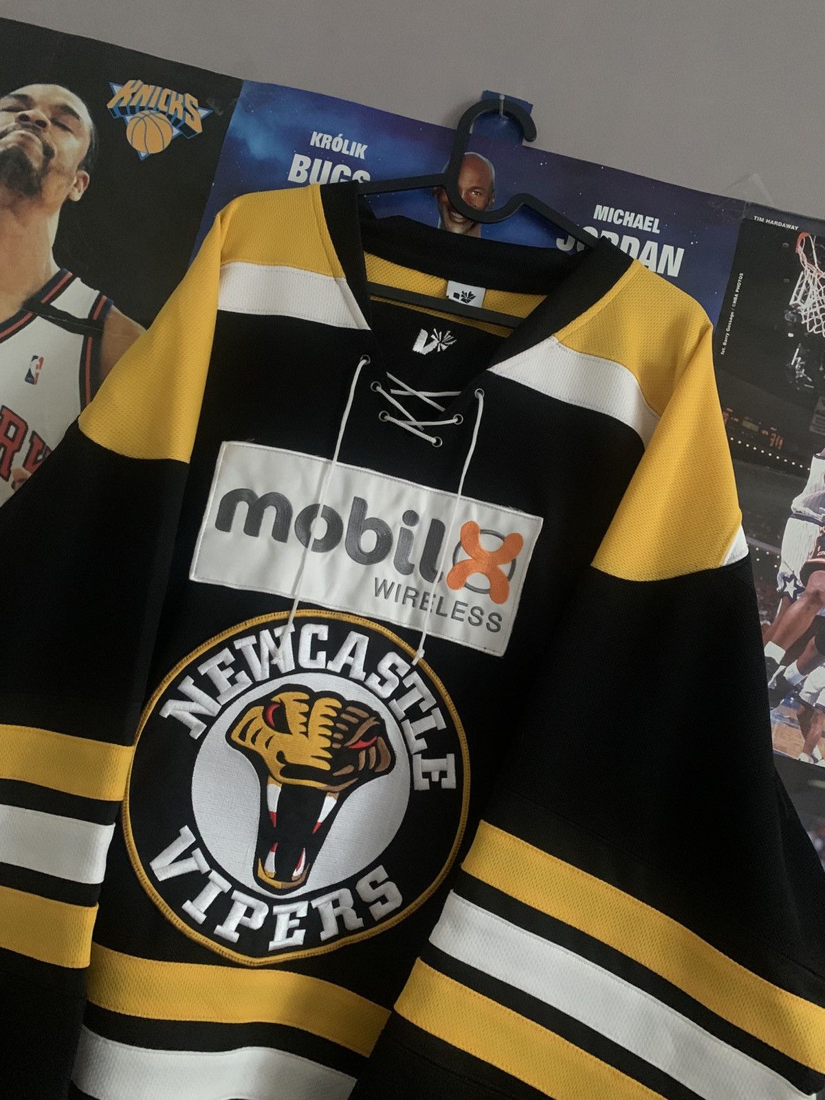 Other 2009/2010 Vintage EIHL Newcastle Vipers Away Jersey Size US L / EU 52-54 / 3 - 2 Thumbnail