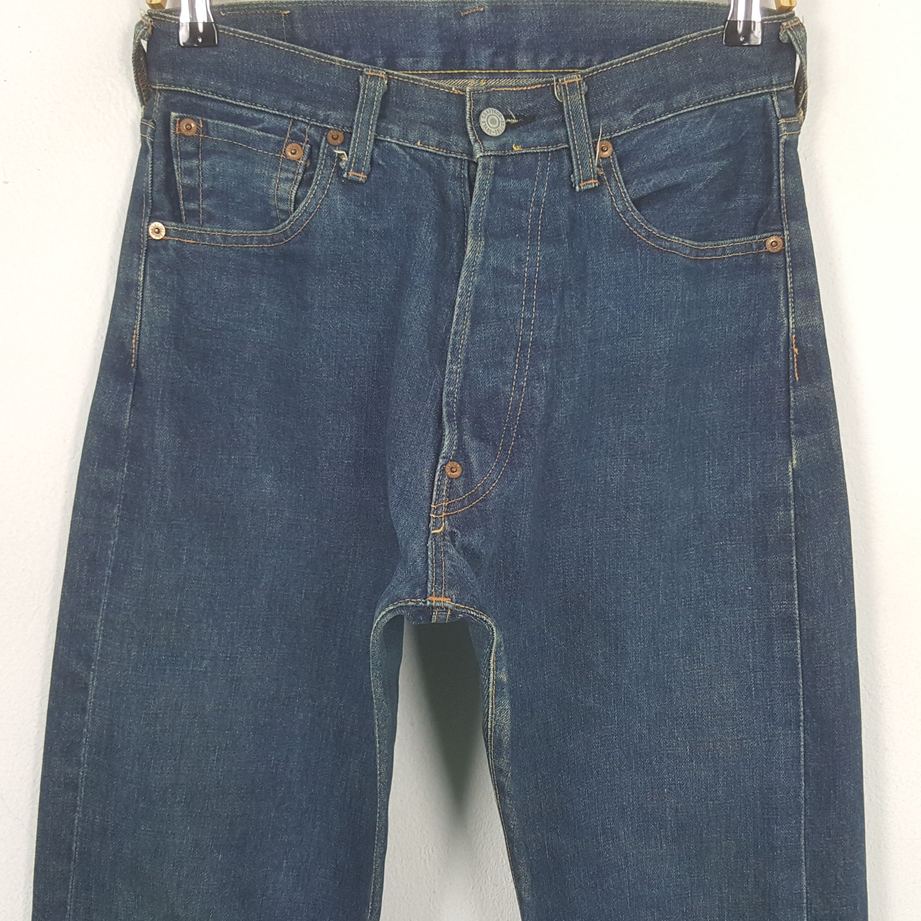 Japanese Brand Vintage Evis Japanese Daicock Custom Art Denim Jeans C280N32 Size US 28 / EU 44 - 5 Thumbnail