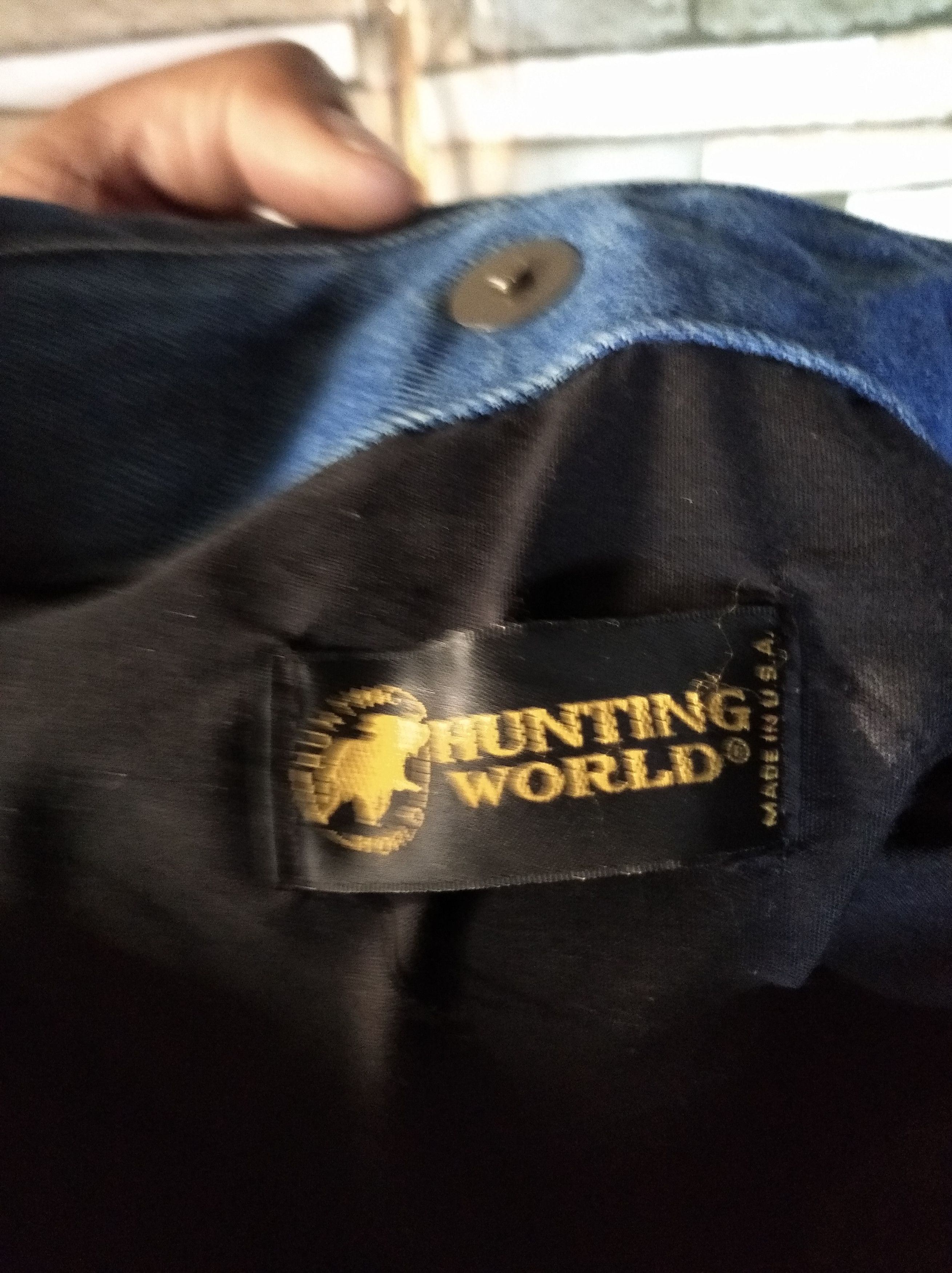 Vintage Vintage hunting world big logo tote bag jeans Size ONE SIZE - 4 Thumbnail