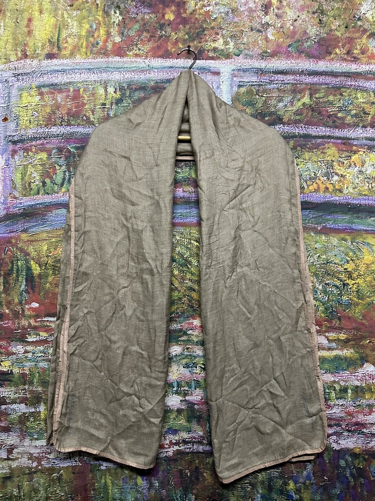 Yohji Yamamoto Yohji Yamamoto japanase designer Scarf 41-72 Size 46 - 6 Thumbnail