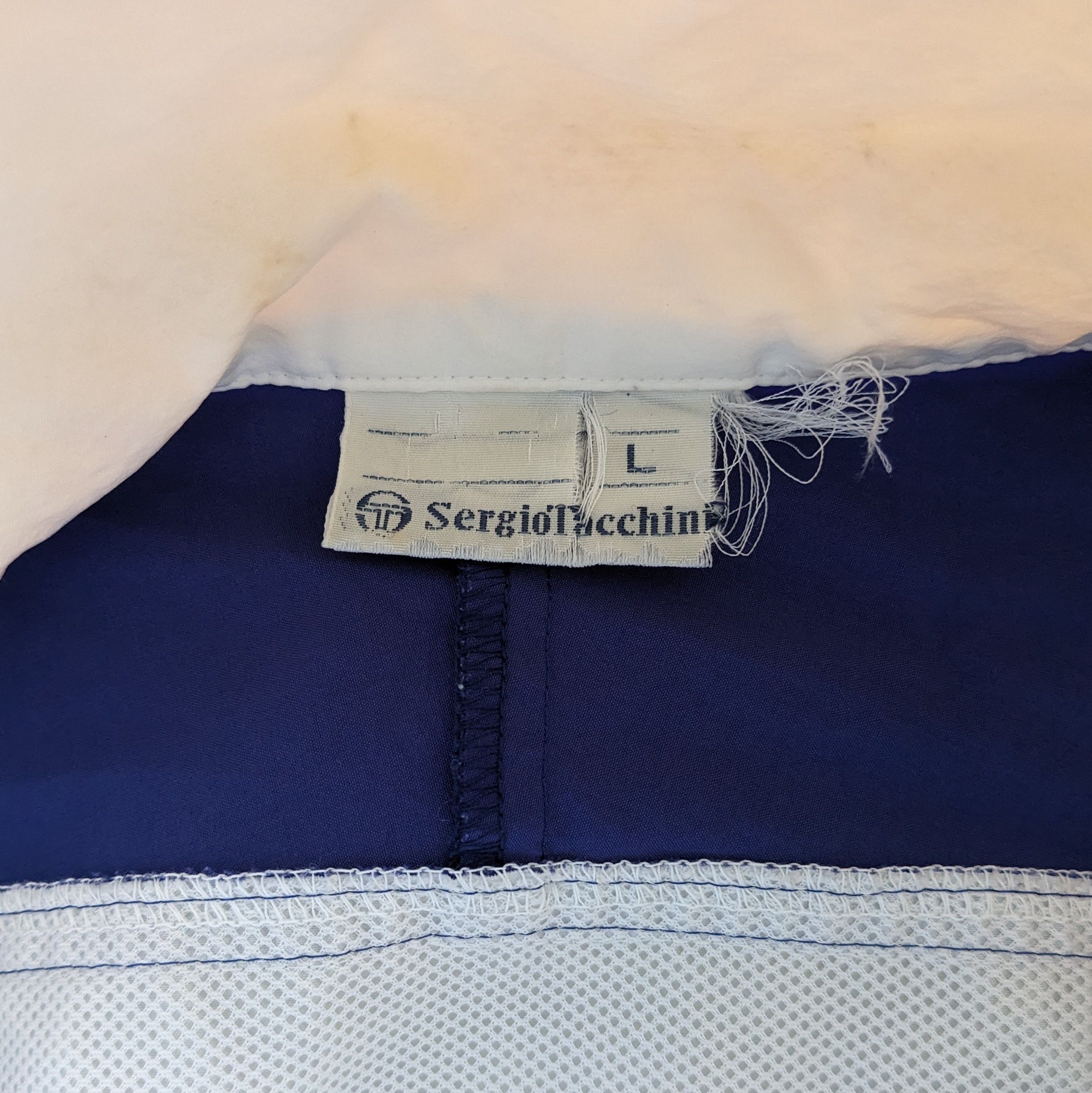 Sergio Tacchini Vintage SERGIO TACCHINI Windbreaker Jacket Size US L / EU 52-54 / 3 - 8 Thumbnail