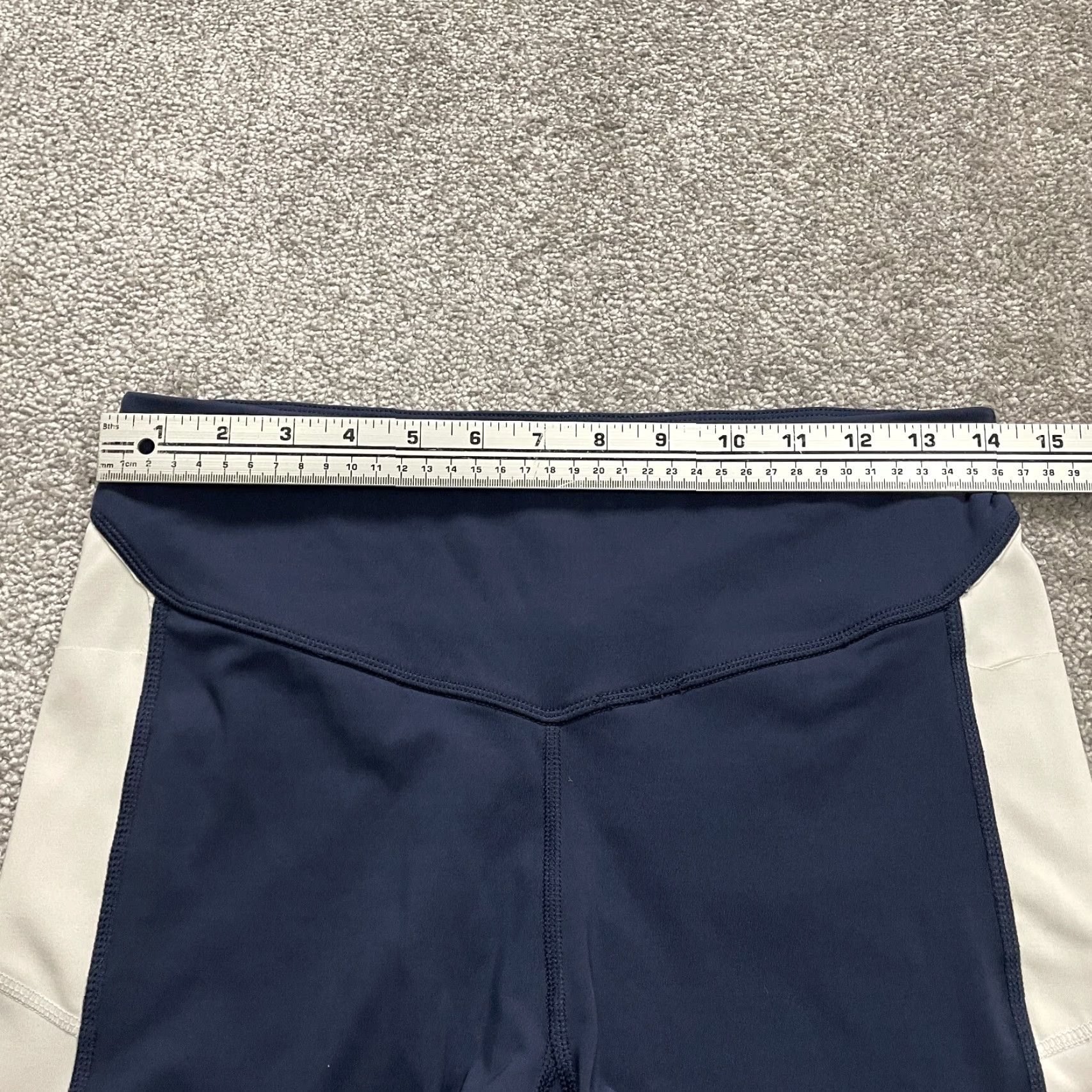Champion Champion Leggings Womens 28 Blue Cropped High Rise Active Gym Athletic Run 28x21 C9 Size 28" / US 6 / IT 42 - 7 Thumbnail
