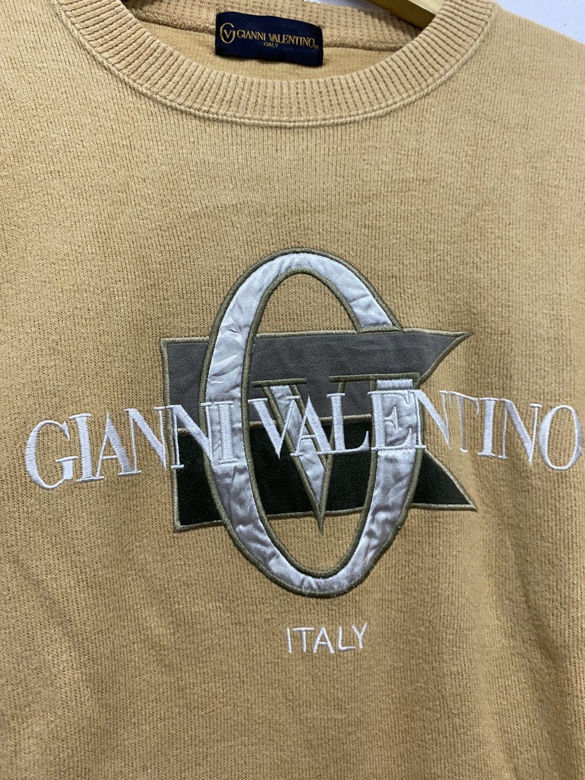 Gianni Valentino Vintage Gianni Valentino Sweatshirt Size US L / EU 52-54 / 3 - 3 Thumbnail