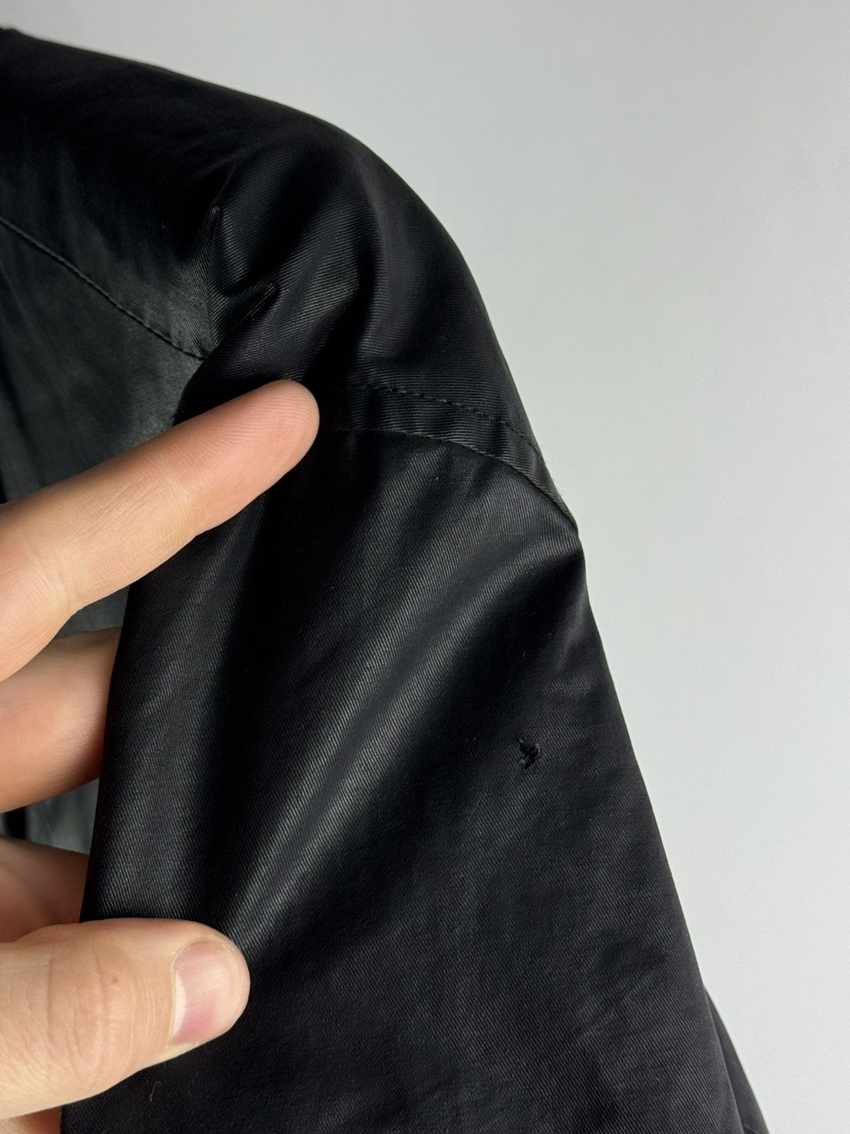 Armani Exchange Vintage 00s Armani Exchange Leather Jacket Balck Size US M / EU 48-50 / 2 - 6 Thumbnail