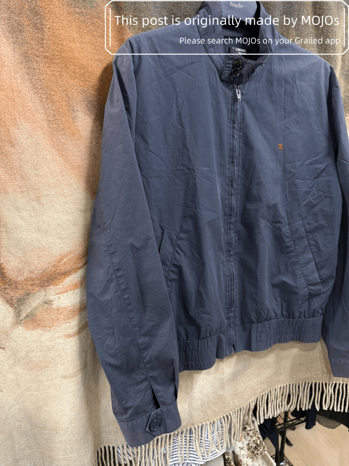 Raf Simons Sz 50 Raf Simons 07SS R Red Logo Jacket mojos26812 Size US M / EU 48-50 / 2 - 4 Thumbnail