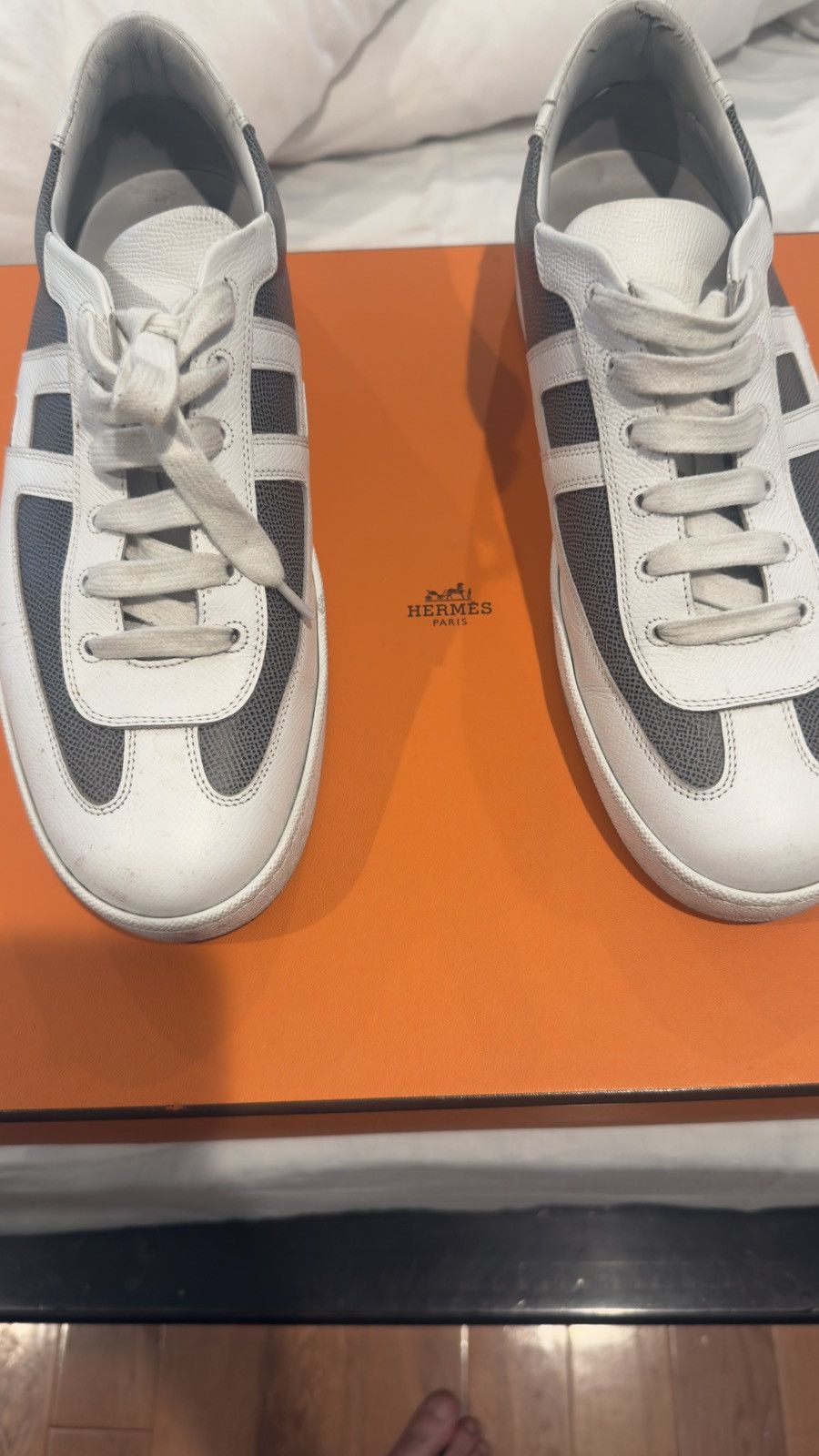 Hermes Hermes Boomerang Sneakers Size US 10 / EU 43 - 6 Thumbnail