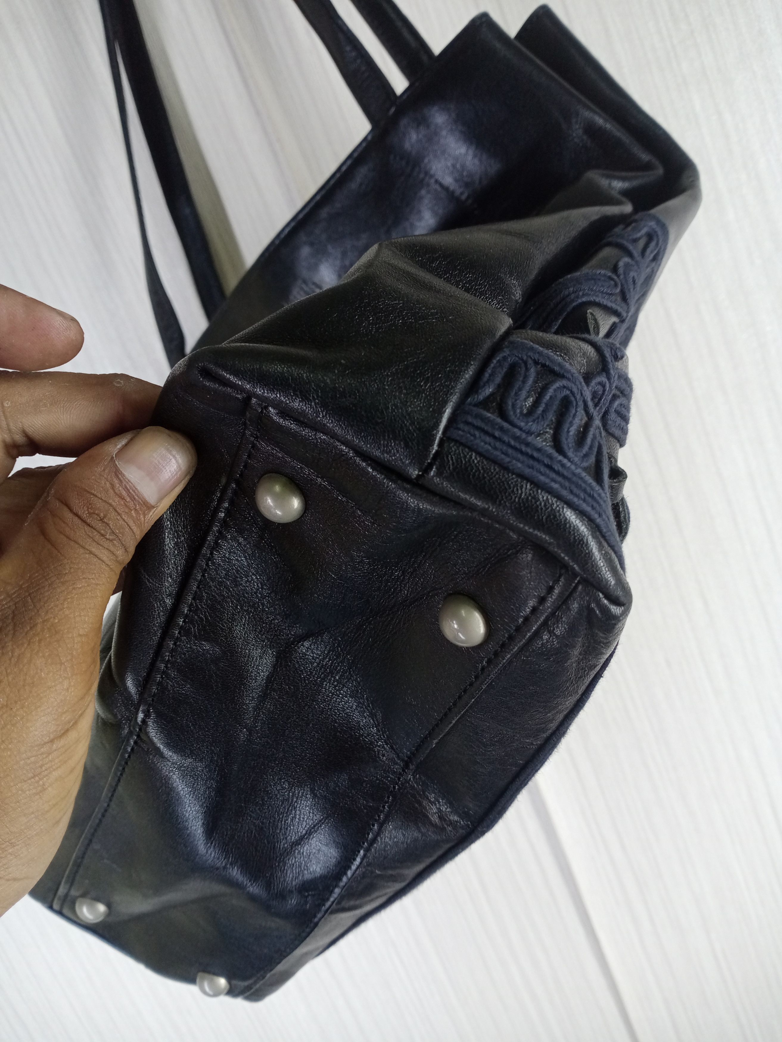 Jean Paul Gaultier JEAN PAUL GAULTIER LEATHER SHOULDER TOTE BAG Size ONE SIZE - 9 Thumbnail