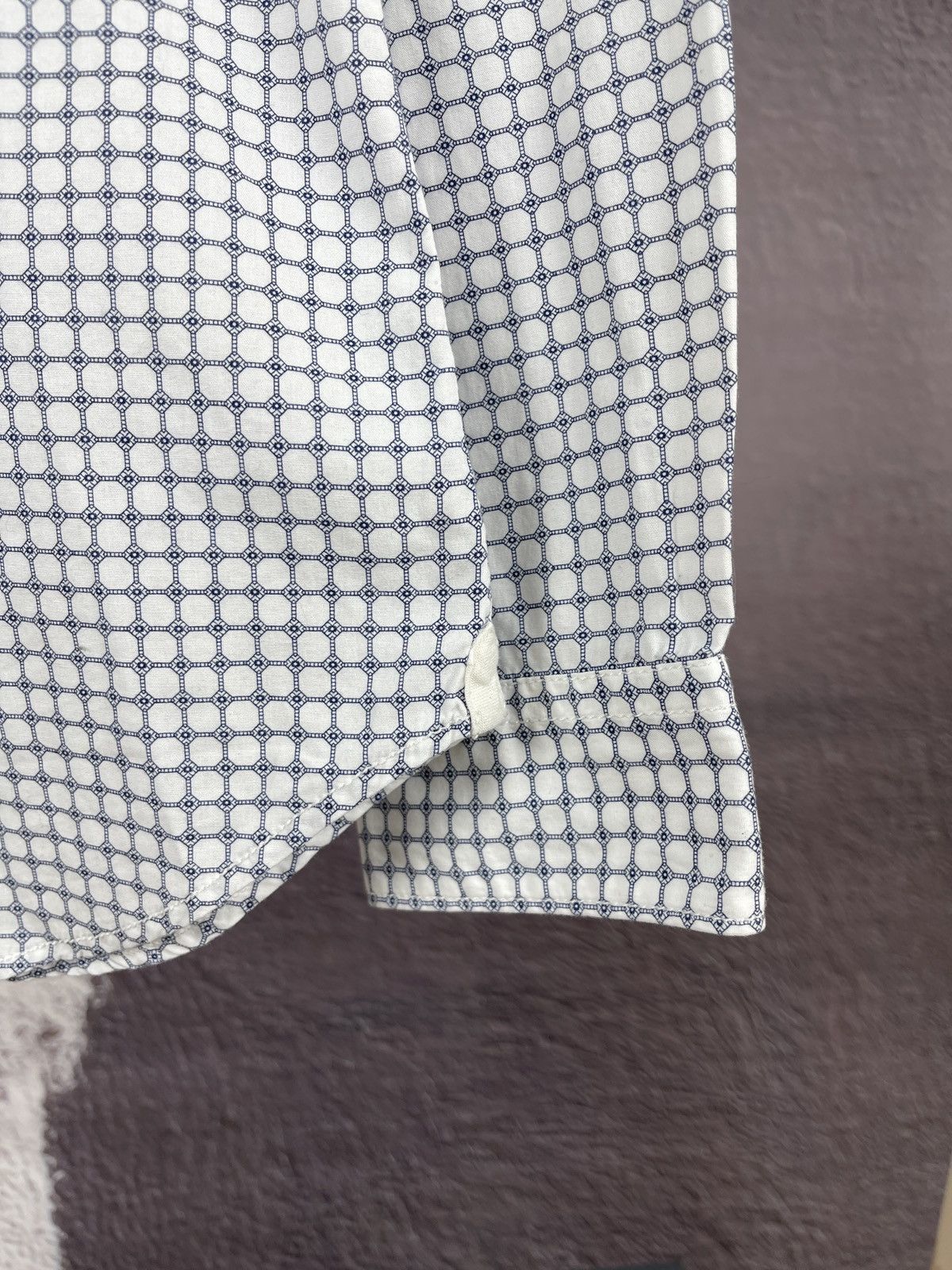 Tintoria Mattei Tintoria Mattei 954 pattern Italian long sleeve shirt Size US L / EU 52-54 / 3 - 11 Thumbnail