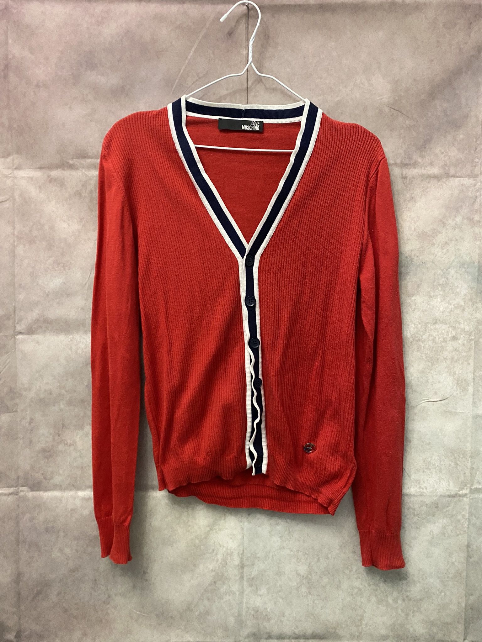 Designer × Moschino Love Moschino Sweater Cardigan Luxury Size US M / EU 48-50 / 2 - 2 Thumbnail