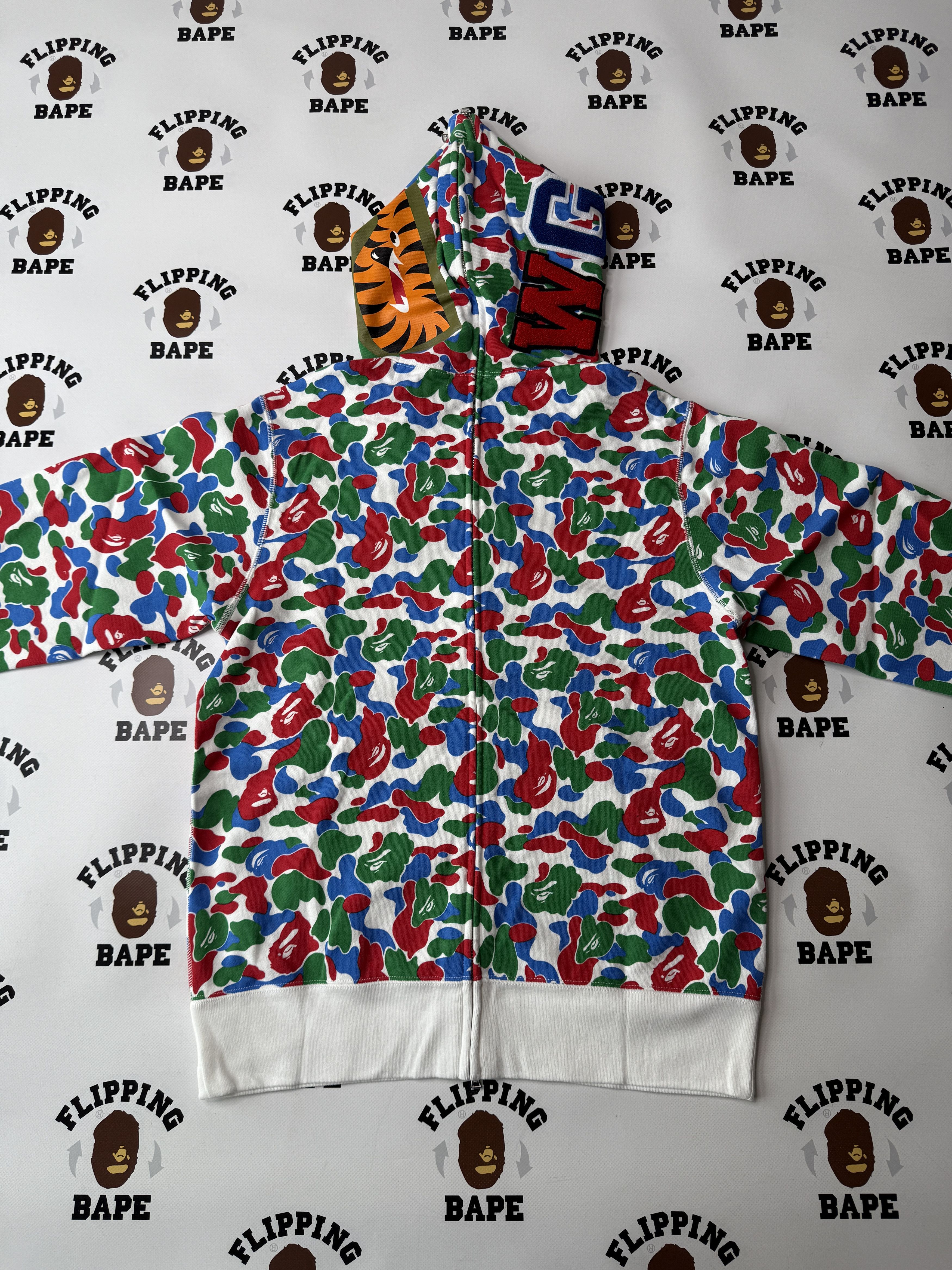 Bape BAPE QINGDAO SEPARATE SHARK FULL ZIP HOODIE Size US M / EU 48-50 / 2 - 8 Thumbnail