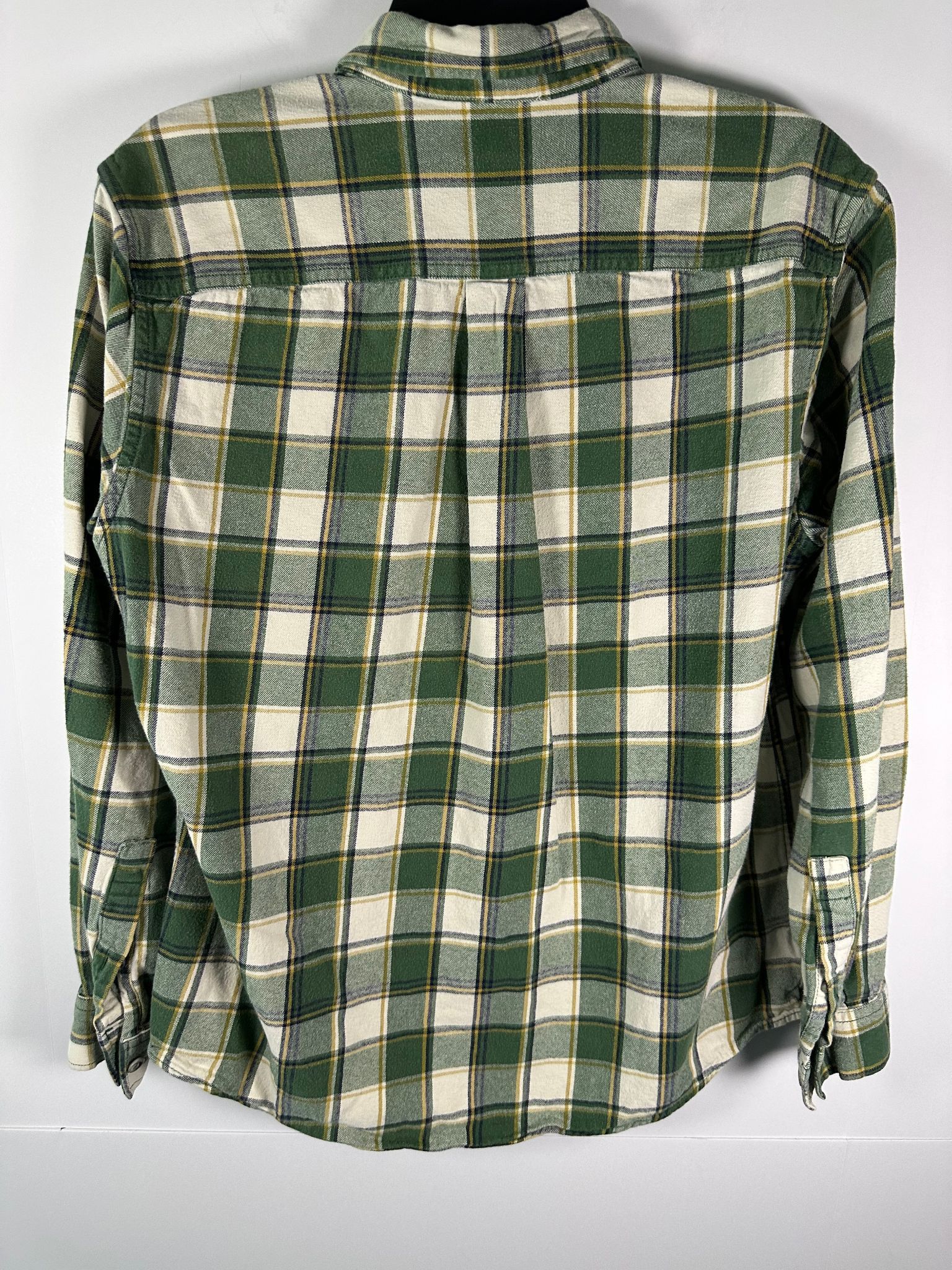 Eddie Bauer Eddie Bauer Shirt Mens M Green Plaid Button Up Flannel Long Size US M / EU 48-50 / 2 - 8 Thumbnail