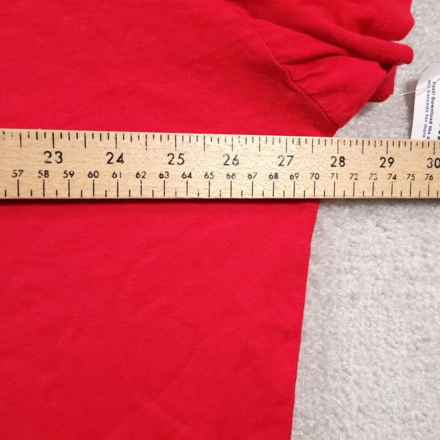 Old Navy Old Navy T-Shirt Womens Christmas Red XXL Graphic Believe in the Magic Holiday Basic Short Sleeve Round Neck Pullover Size XXL / US 16-18 / IT 52-54 - 4 Thumbnail