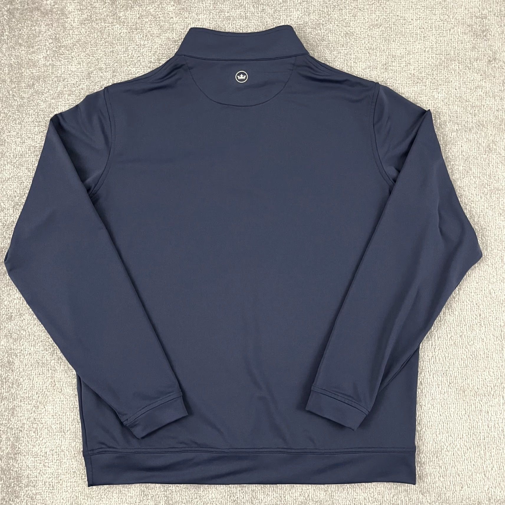 Peter Millar PETER MILLAR Pullover Mens Large Navy Blue 1/4 Zip Golf Preppy Size US L / EU 52-54 / 3 - 4 Thumbnail