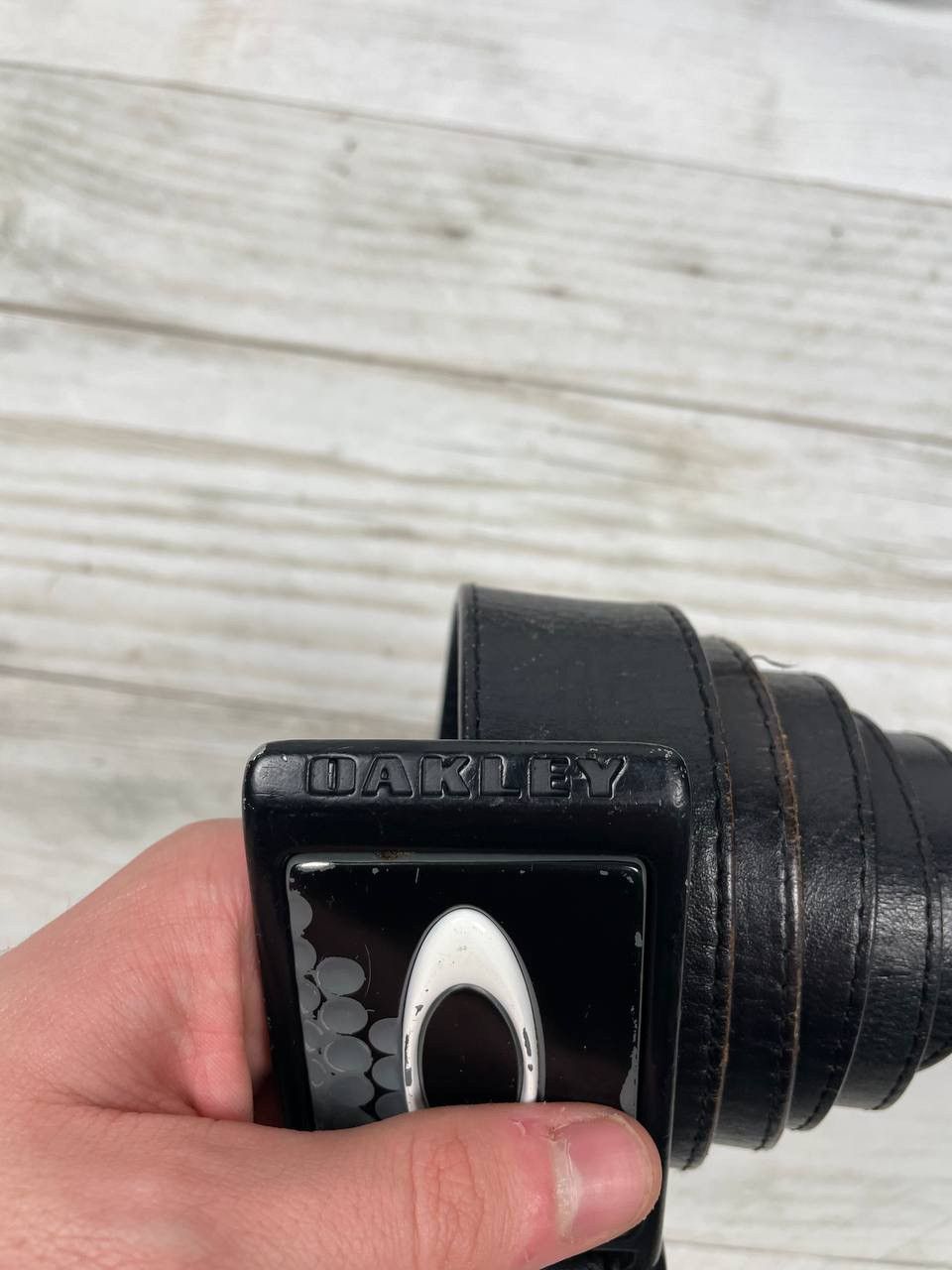 Oakley Vintage Oakley Leather Belt 00s Gorpcore Size ONE SIZE - 4 Thumbnail