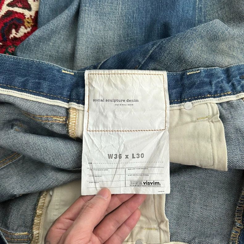 Visvim VisvimVisvim Water-Washed Denim Jeans for Sale-2504 Size US 36 / EU 52 - 8 Thumbnail