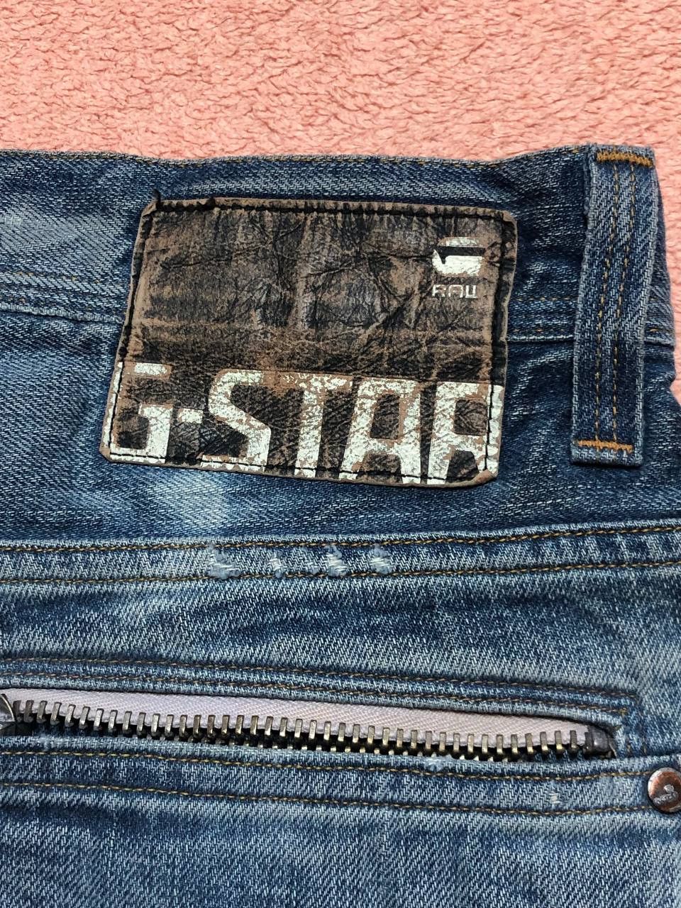 G-Star Vintage G-Star Raw 3301 Y2K Logo Streetwear Denim Jeans Size US 30 / EU 46 - 19 Thumbnail