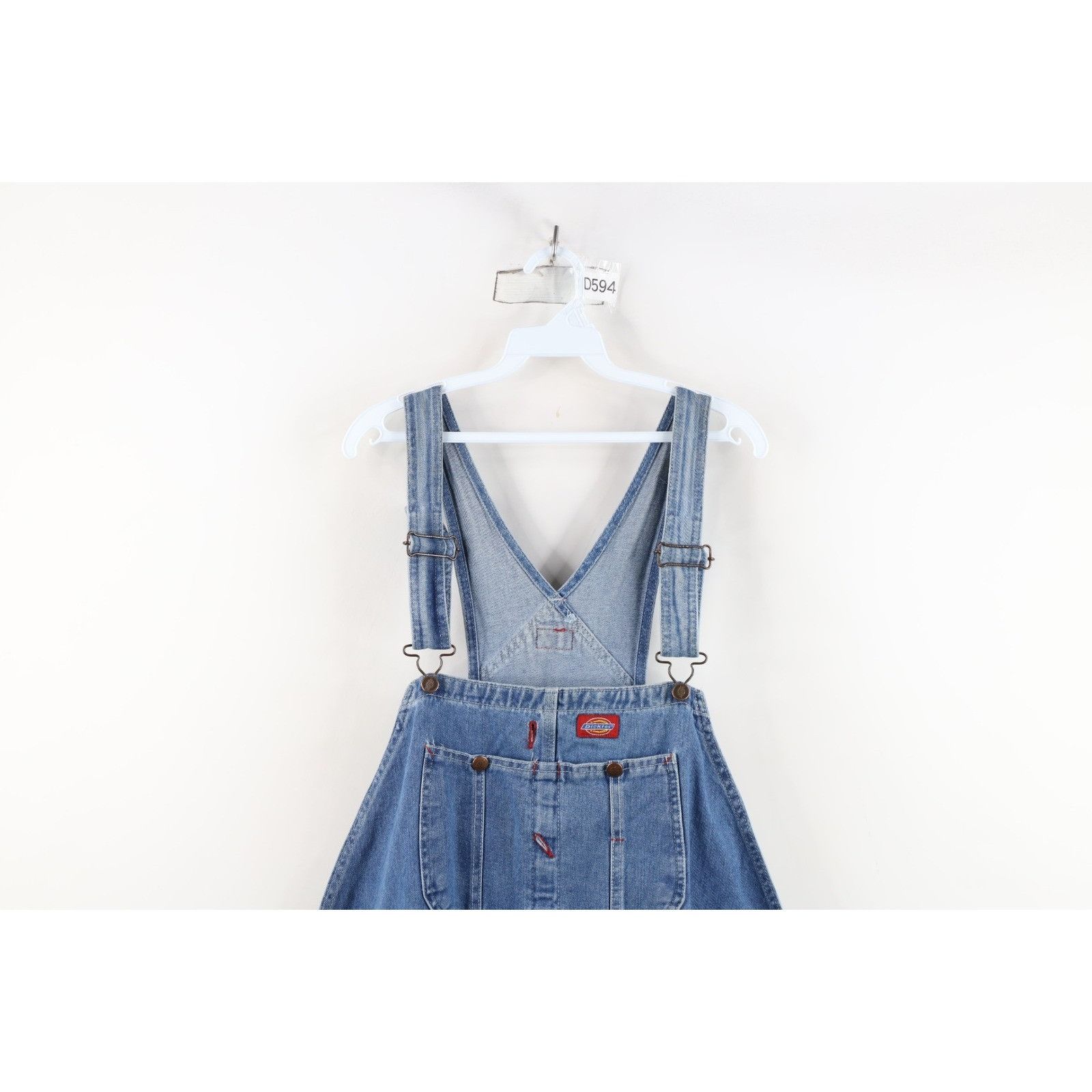 Dickies Deadstock Vintage 90s Dickies Spell Out Wide Leg Overalls Size US 44 / EU 60 - 2 Thumbnail