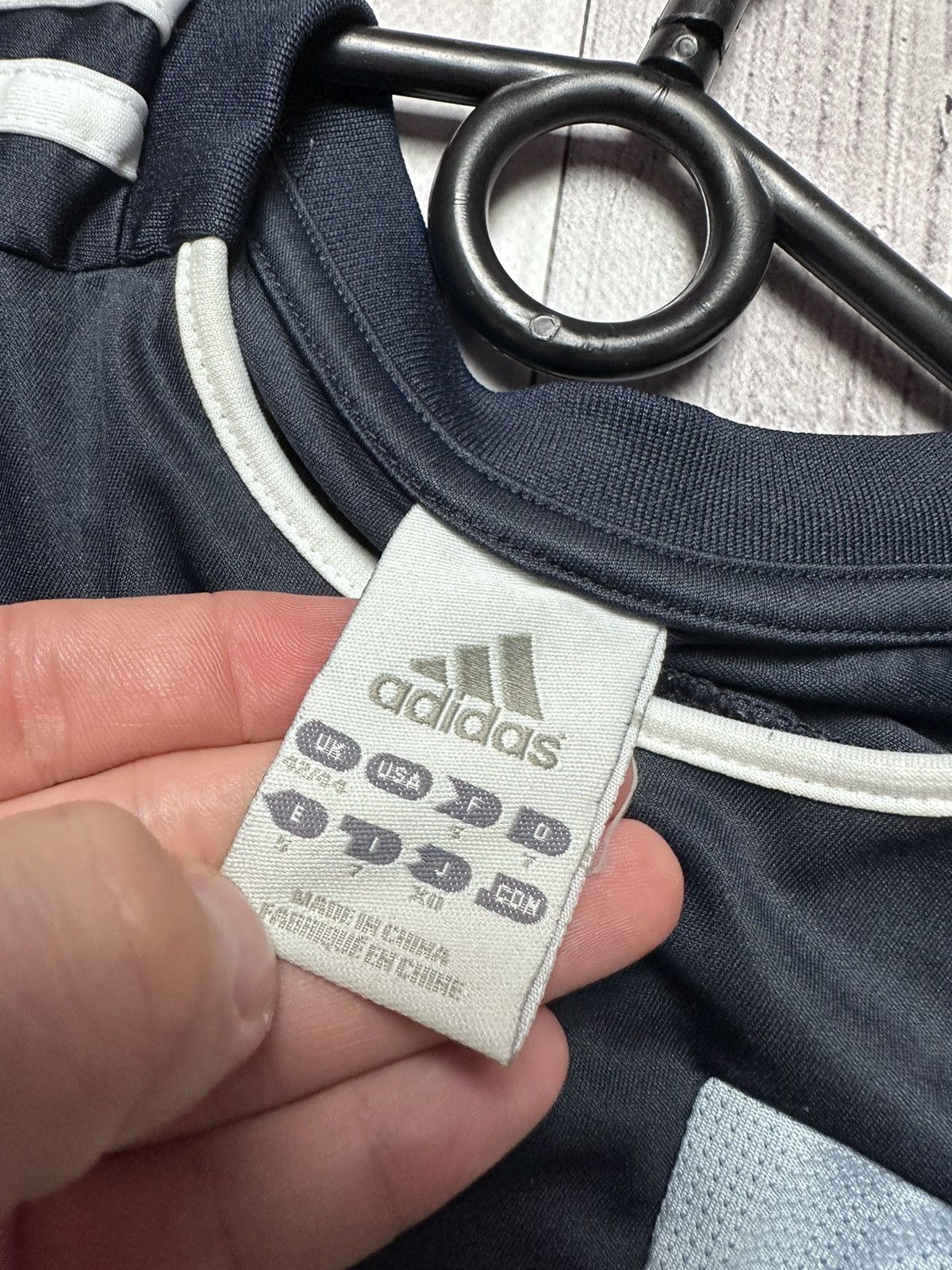 Vintage adidas Chelsea soccer jersey Champions League size S