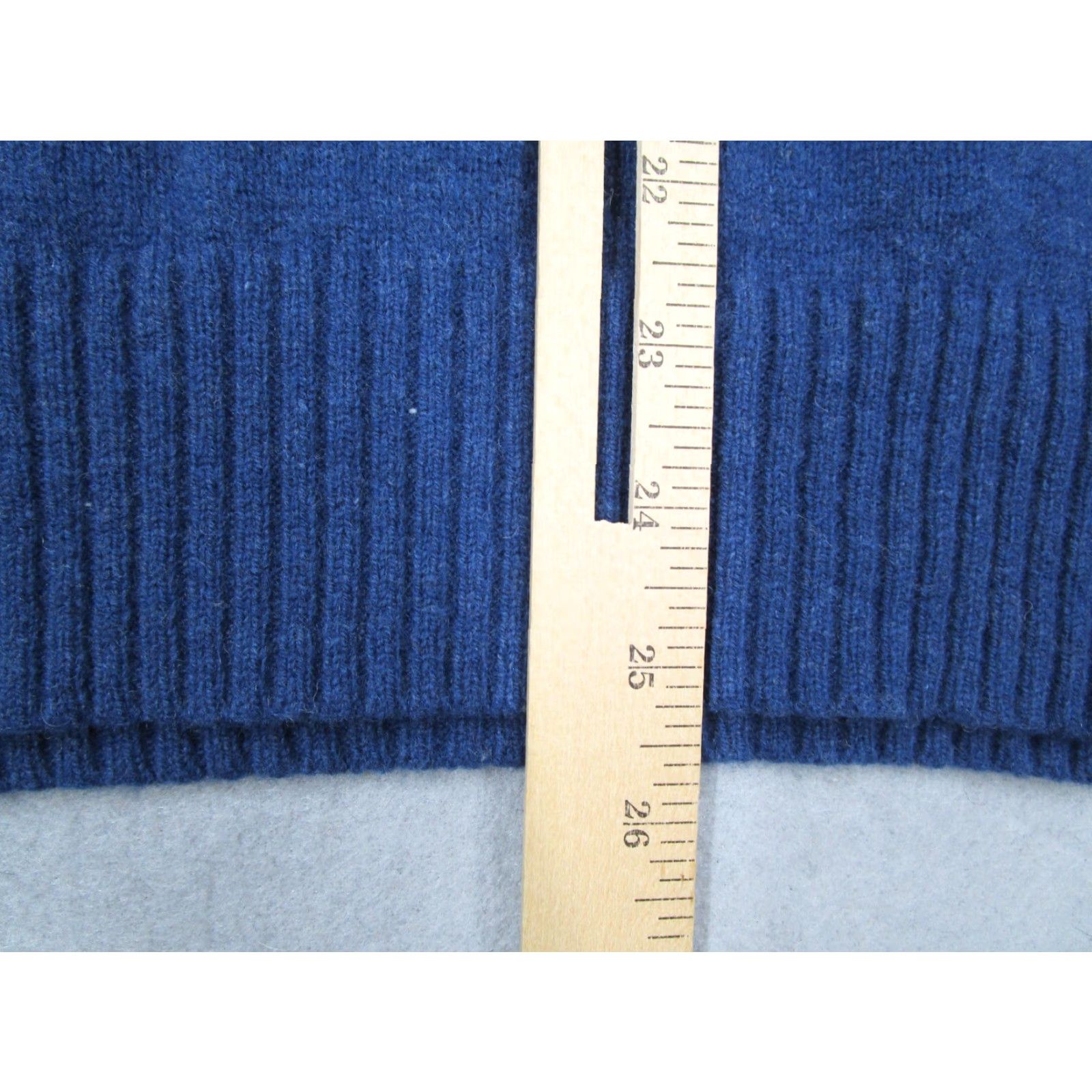 J.Crew VINTAGE J.CREW Sweater Pullover Men’s XL Blue Wool 1/4 Zip Long Sleeve Casual Fall Winter Size US XL / EU 56 / 4 - 6 Thumbnail