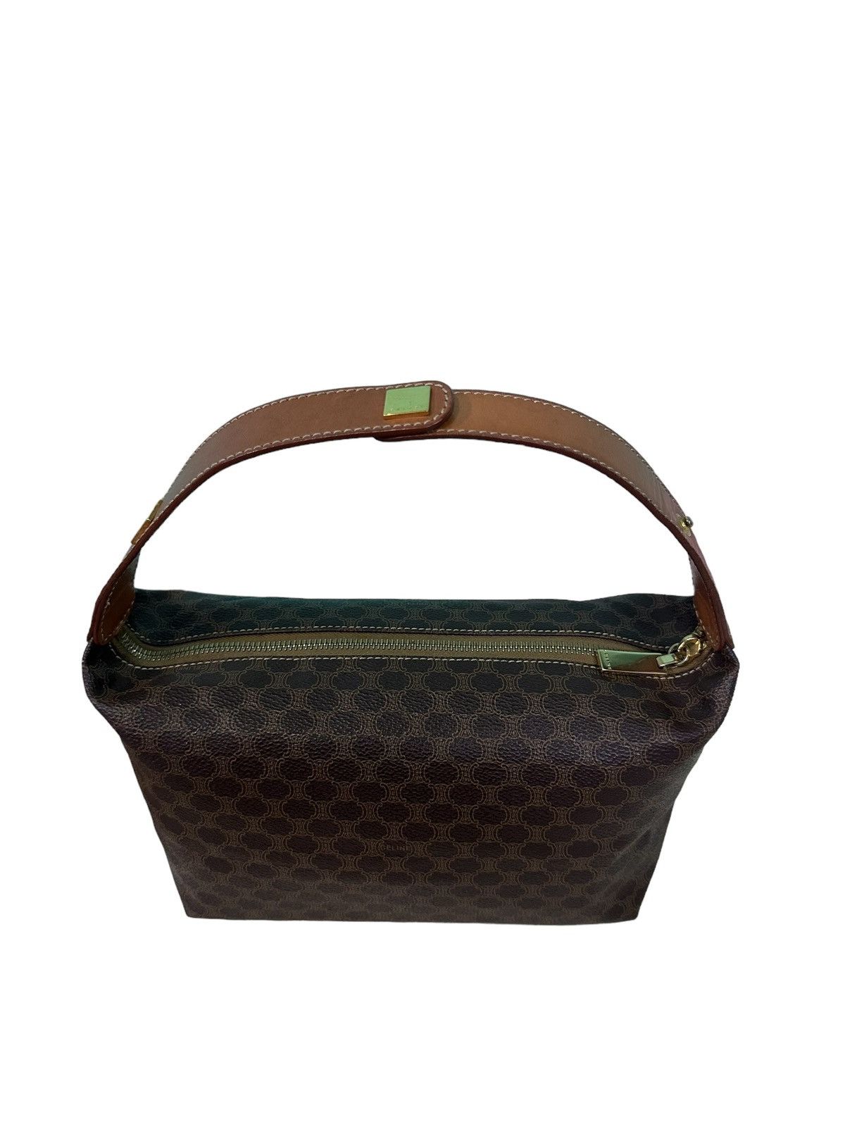 Celine AUTHENTIC CELINE MACADAM VANITY HAND/SHOULDER BAG Size ONE SIZE - 16 Thumbnail