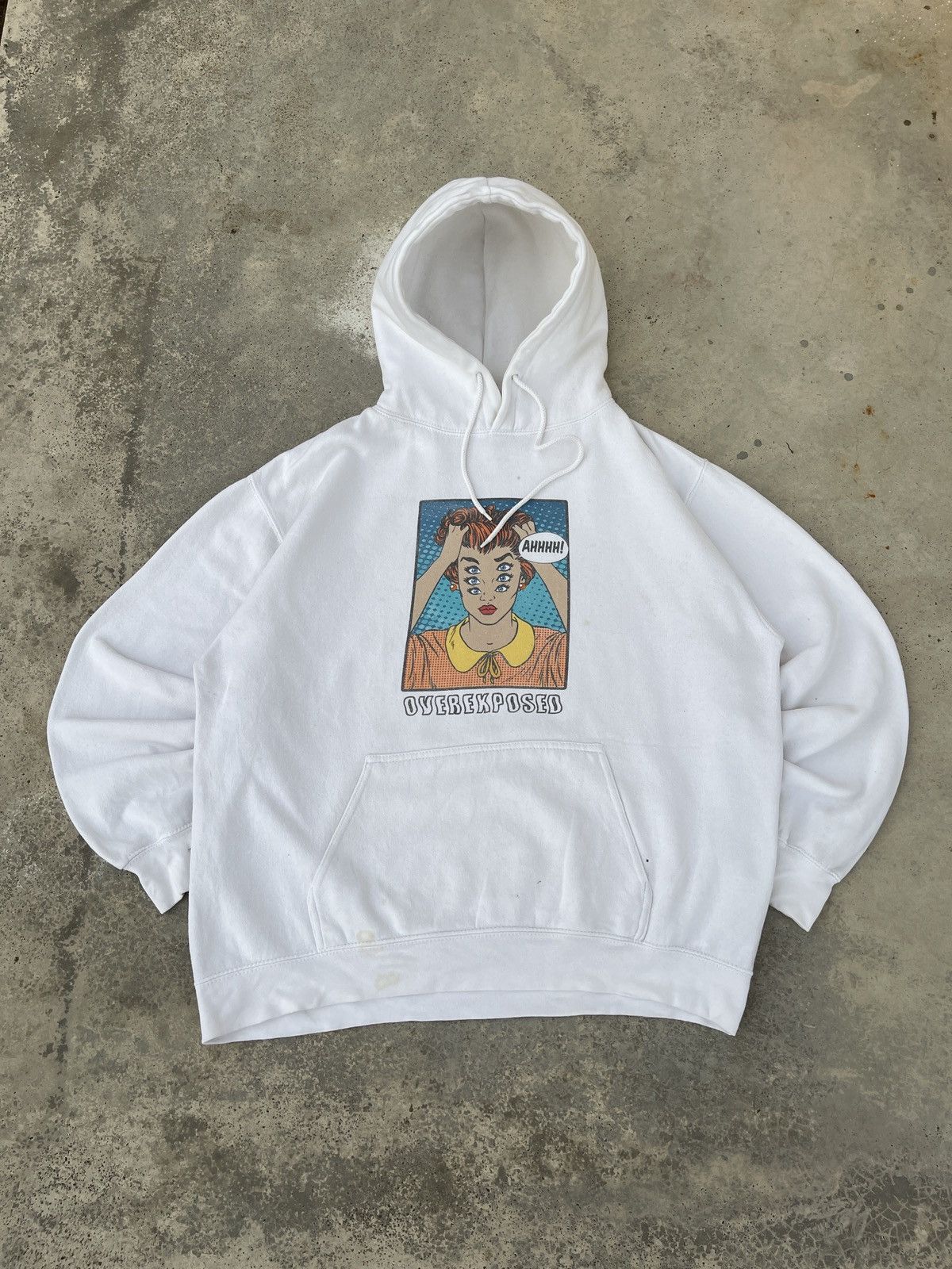 Vintage Fan Art Over Ekposed Pull Over Hoodie Size US L / EU 52-54 / 3 - 1 Thumbnail