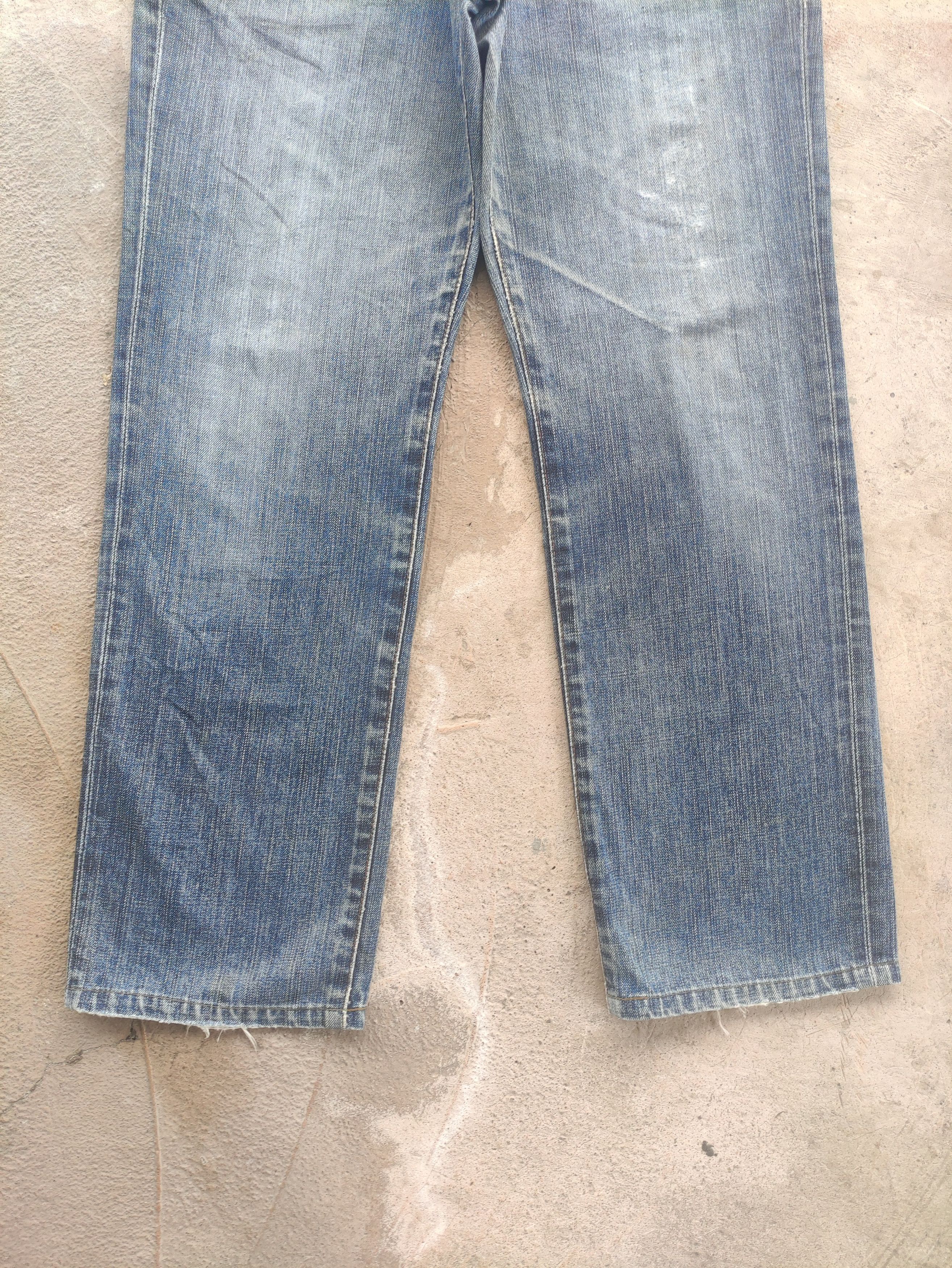 Edwin Vintage Edwin Japan Distressed Faded Jean W32 Size US 32 / EU 48 - 4 Thumbnail