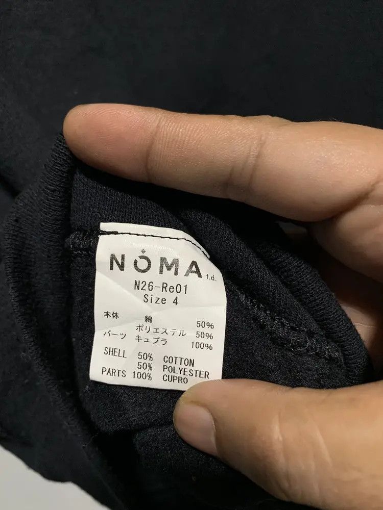 NOMA t.d FW19 NOMA t.d striped sleeve oversized hoodie Size US XL / EU 56 / 4 - 12 Thumbnail