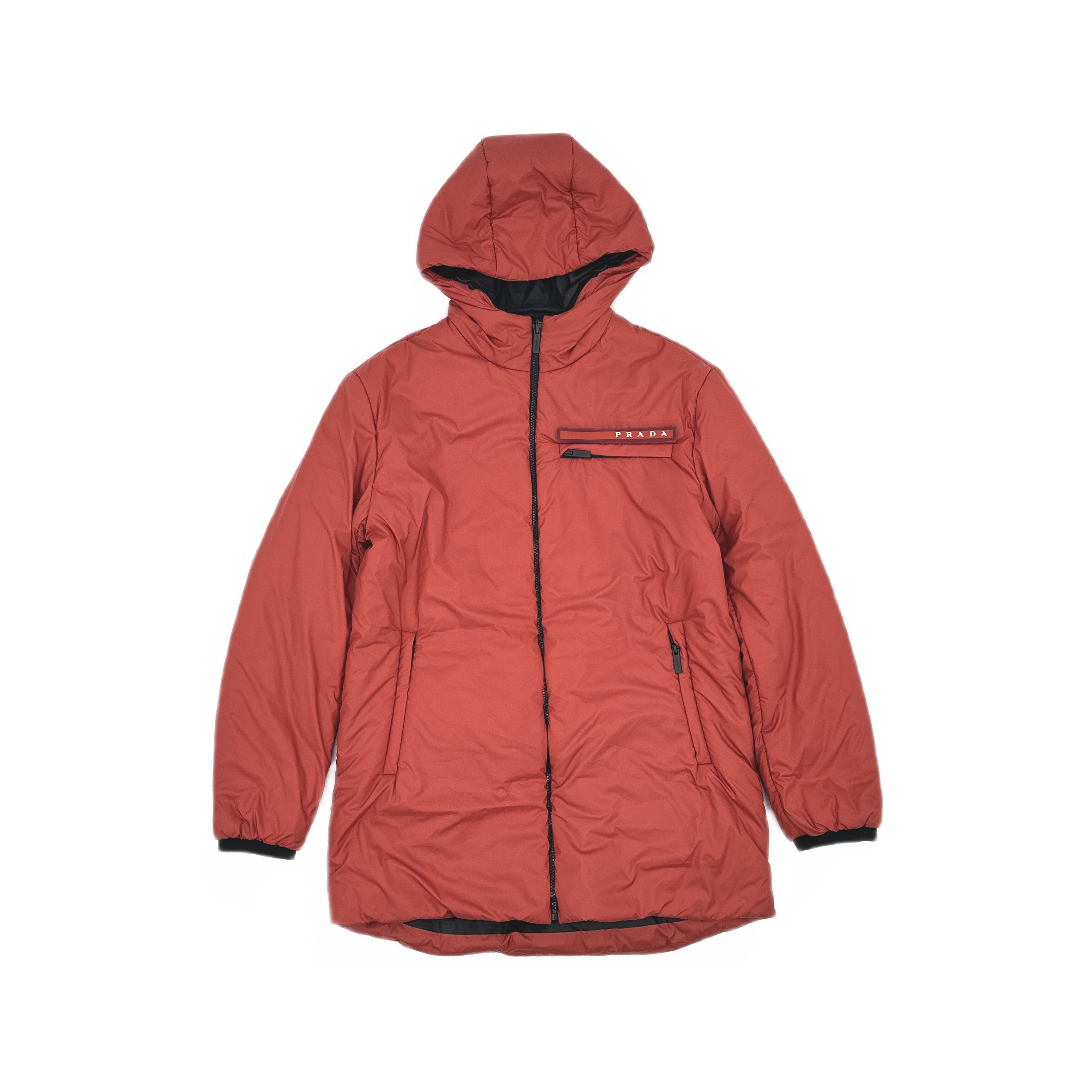 Prada Prada Logo Padded Hooded Jacket Size S Size US S / EU 44-46 / 1 - 1 Thumbnail