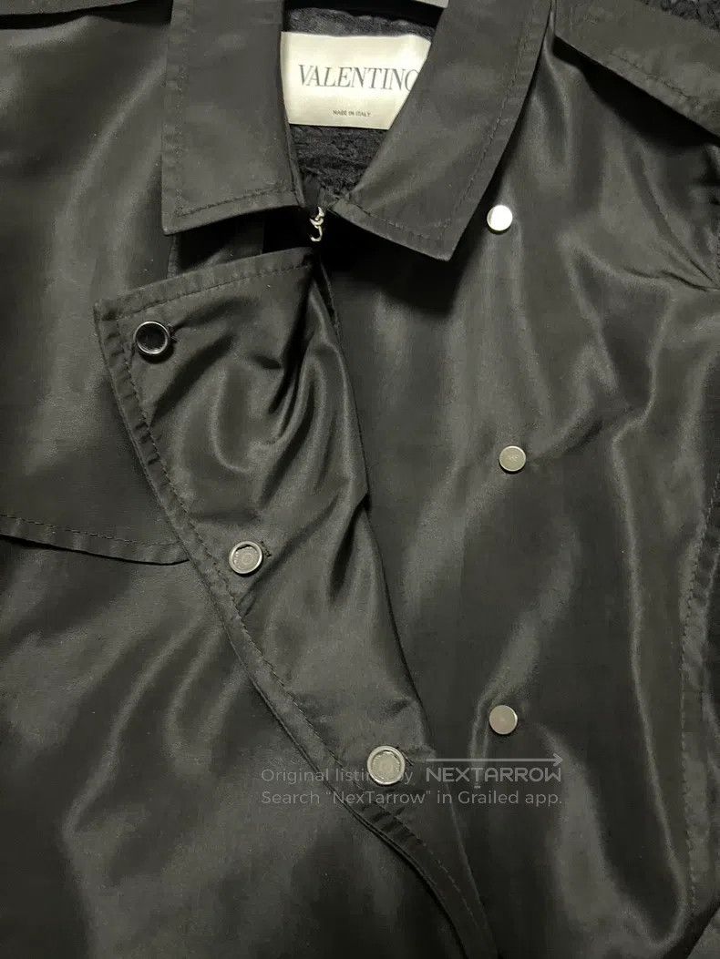 Valentino Valentino Black trench coat Size M / US 6-8 / IT 42-44 - 3 Thumbnail