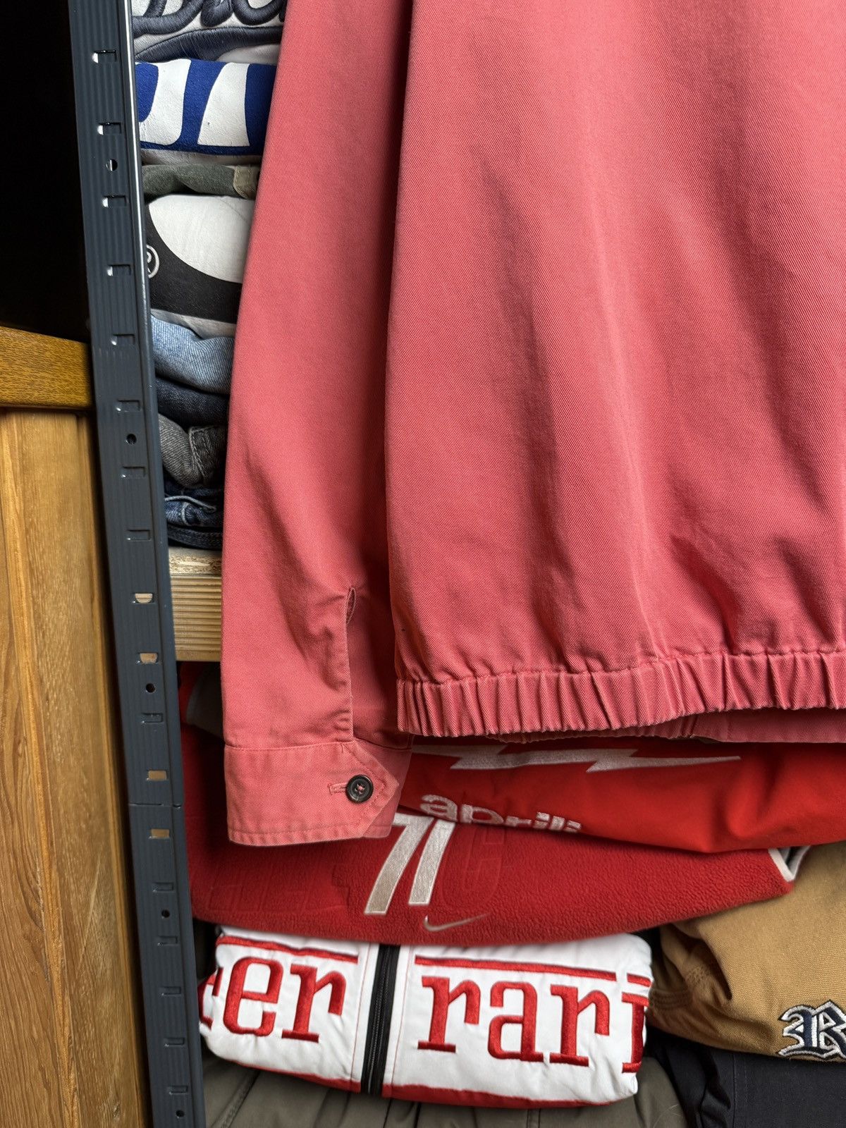Polo Ralph Lauren × Vintage Vintage Polo Ralph Lauren Bomber Jacket Pink Size US L / EU 52-54 / 3 - 11 Thumbnail