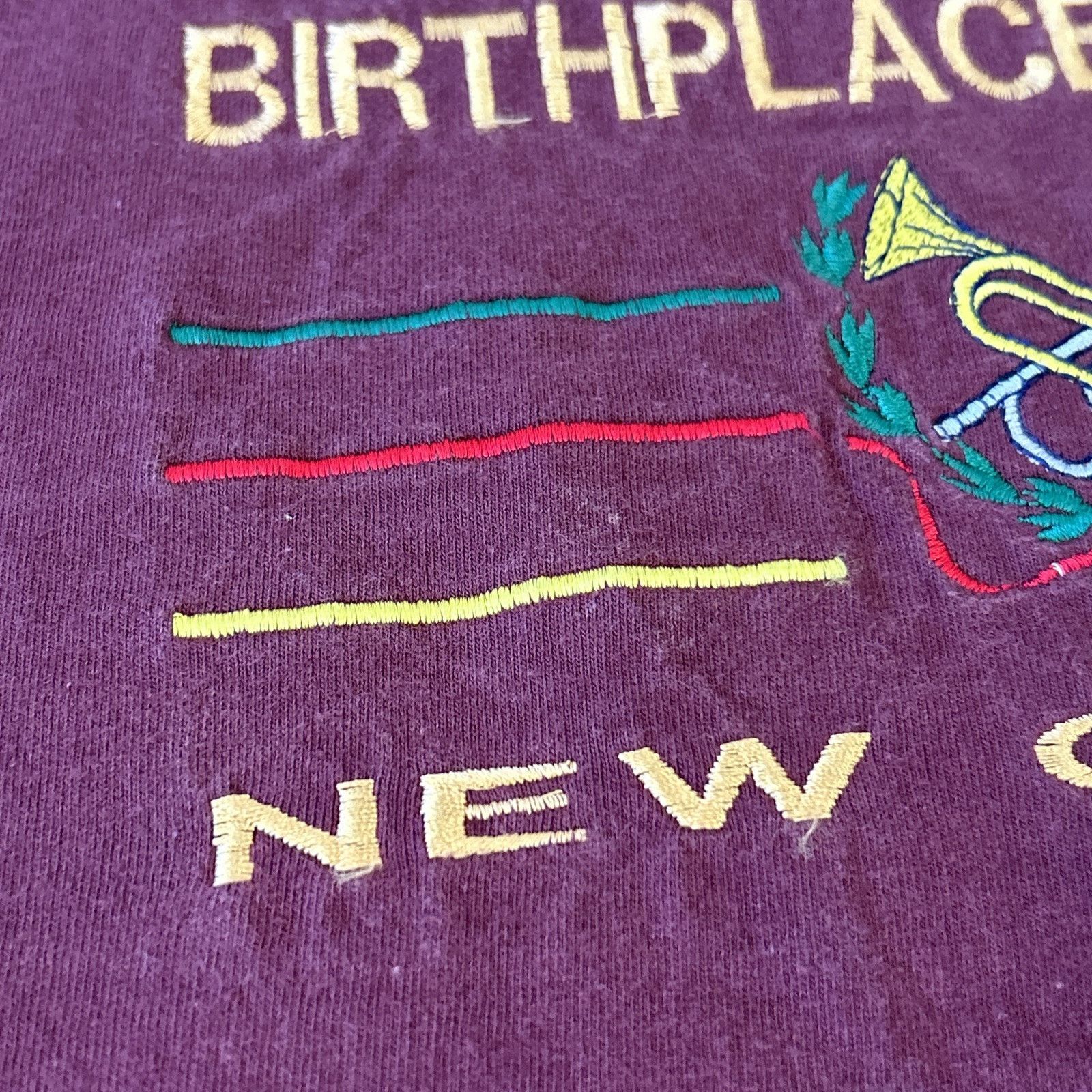 Fruit Of The Loom New Orleans Miles Davis Birthplace of Jazz Shirt 4X Trumpets Size 4XL / US 24-26 - 5 Thumbnail