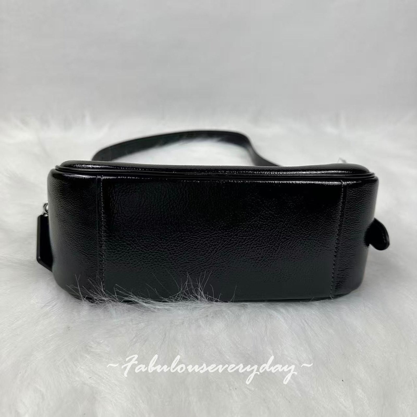 Coach Coach Kailey Shoulder/Crossbody Bag In Leather/Silver/Black Size ONE SIZE - 8 Thumbnail