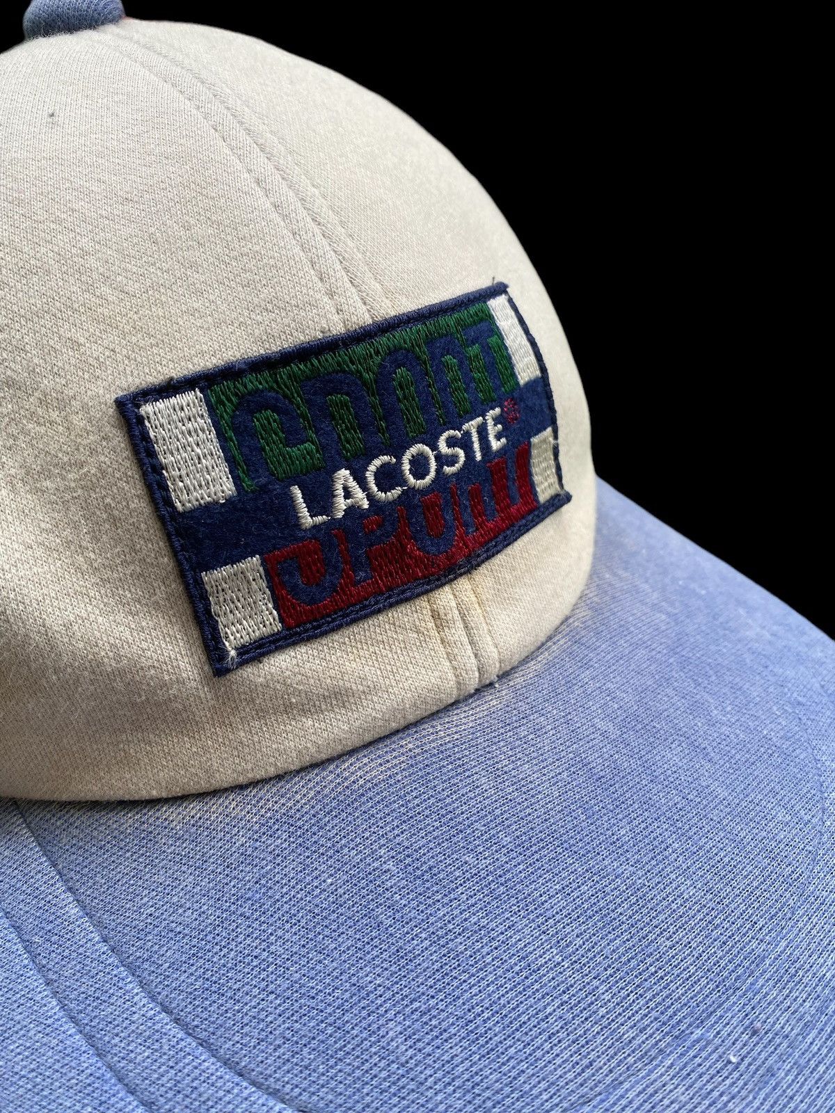 Lacoste × Vintage VINTAGE 70's LACOSTE SPORT HAT CAP Multicolour design Size ONE SIZE - 6 Thumbnail