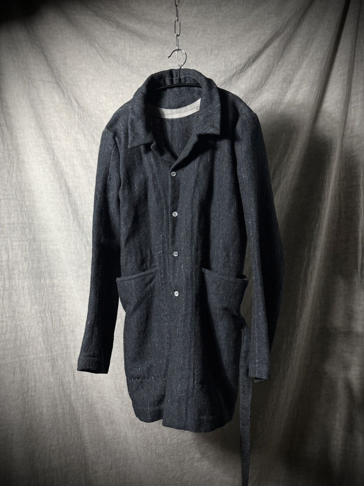 Taichi Murakami Taichi Murakami Hand-Stitched Belted Coat Size US S / EU 44-46 / 1 - 1 Thumbnail