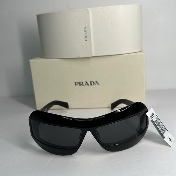 Prada New Authentic Prada Runway SPR30Y-1AB-5S0 120 3N Sunglasses- Size ONE SIZE - 6 Thumbnail