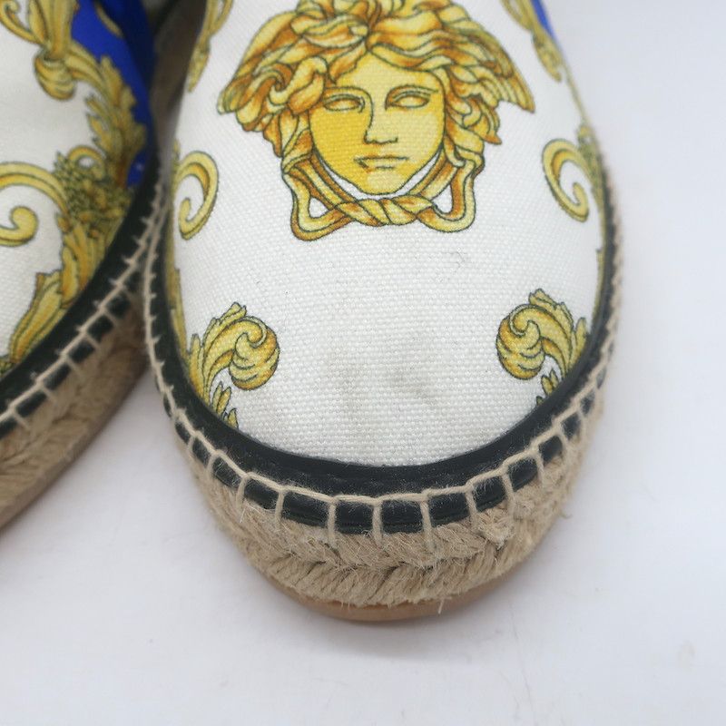 Versace Versace Medusa Renaissance Espadrilles Cream Size 41 NEW Size US 8 / EU 41 - 5 Thumbnail
