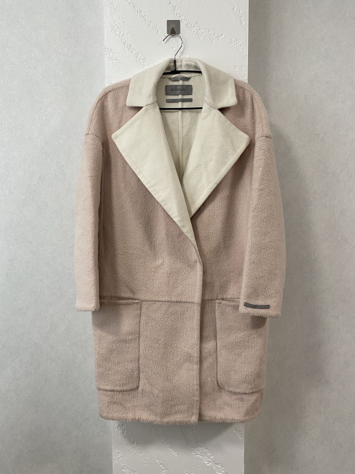 Max Mara Alpaca blend Fur Coat Sport Max Size: 36